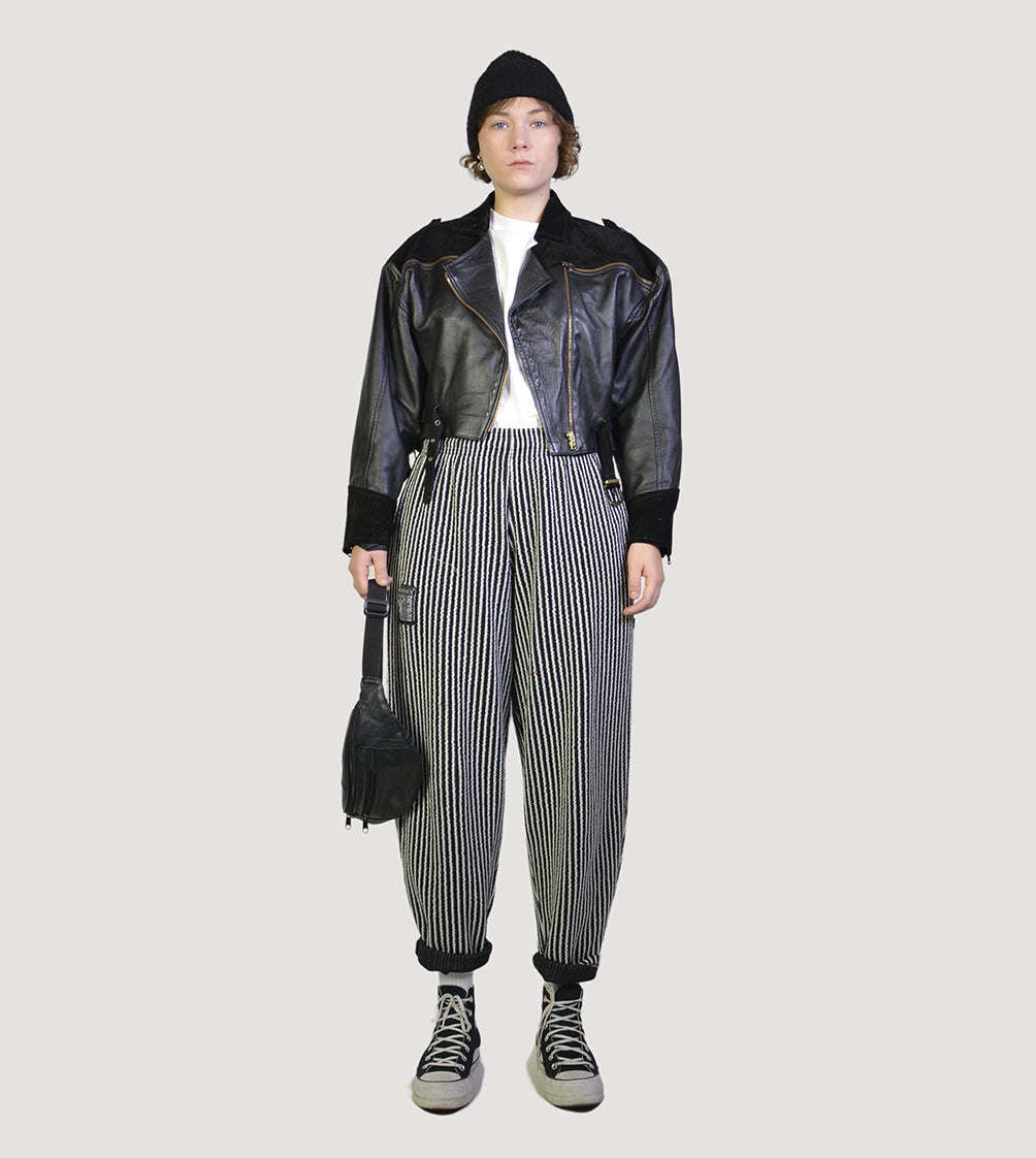 80s biker jacket - PICKNWEIGHT - VINTAGE KILO STORE