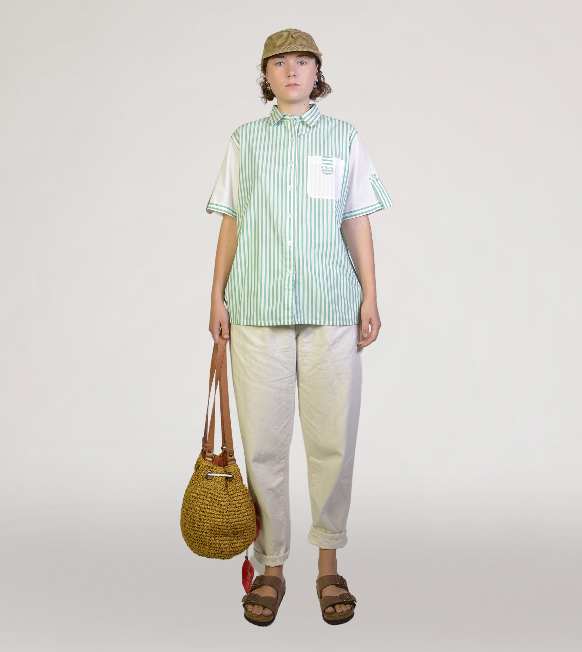 Striped blouse - PICKNWEIGHT - VINTAGE KILO STORE