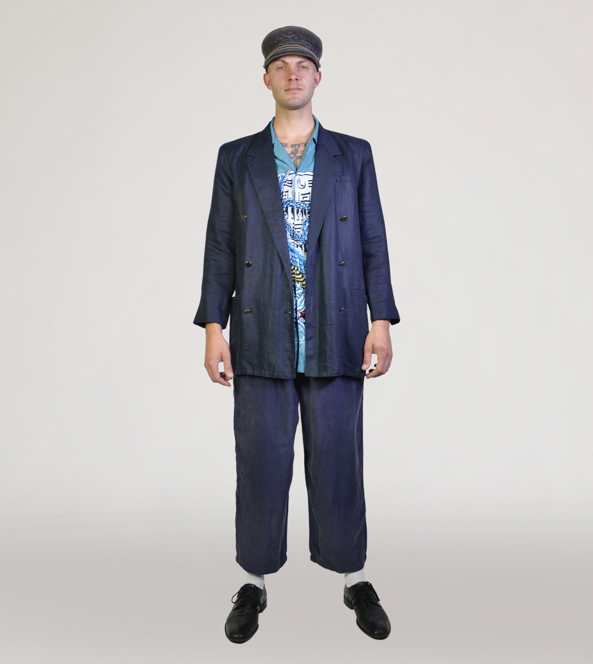 Double breasted blazer - PICKNWEIGHT - VINTAGE KILO STORE