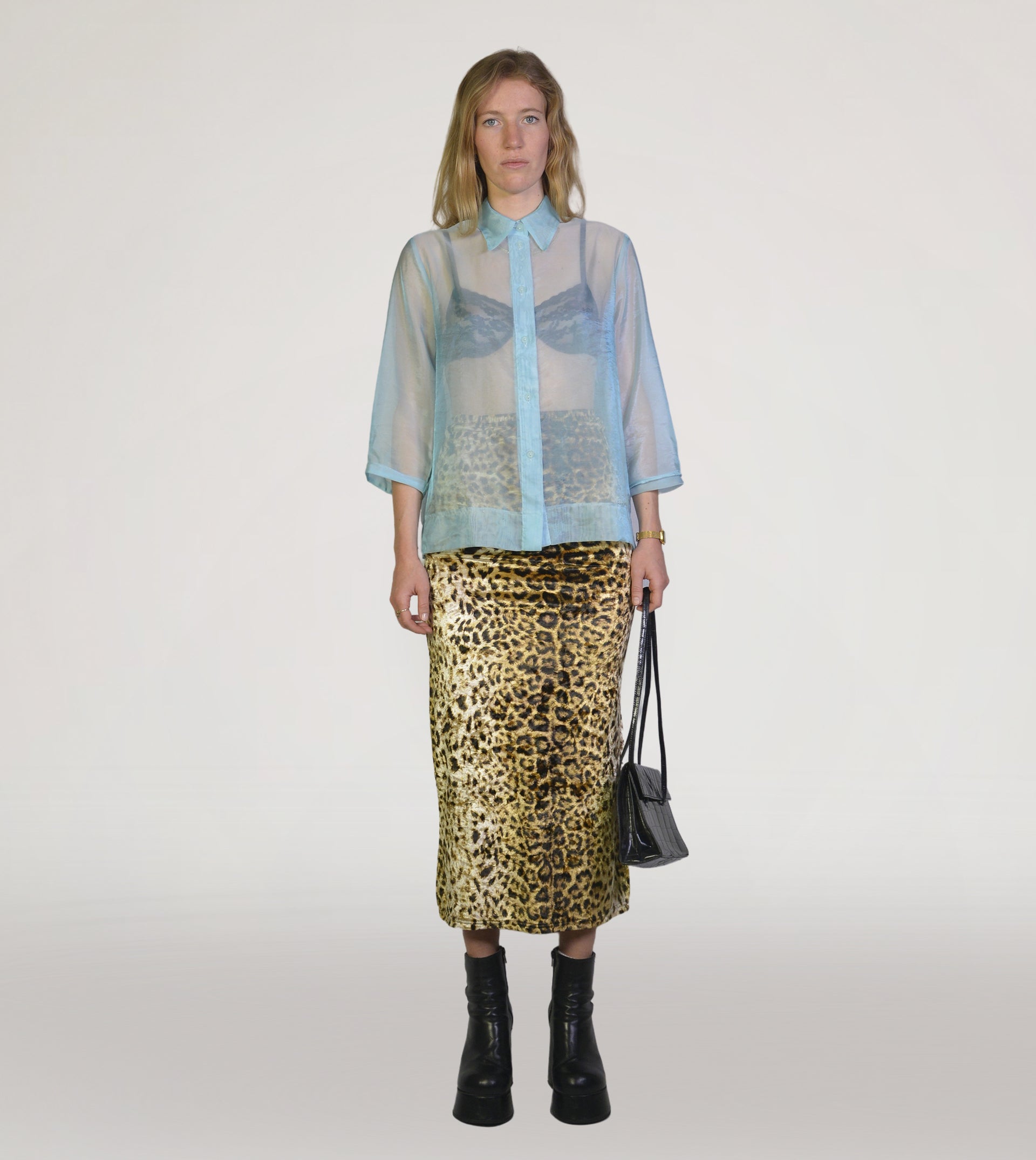 Transparent blouse - PICKNWEIGHT - VINTAGE KILO STORE