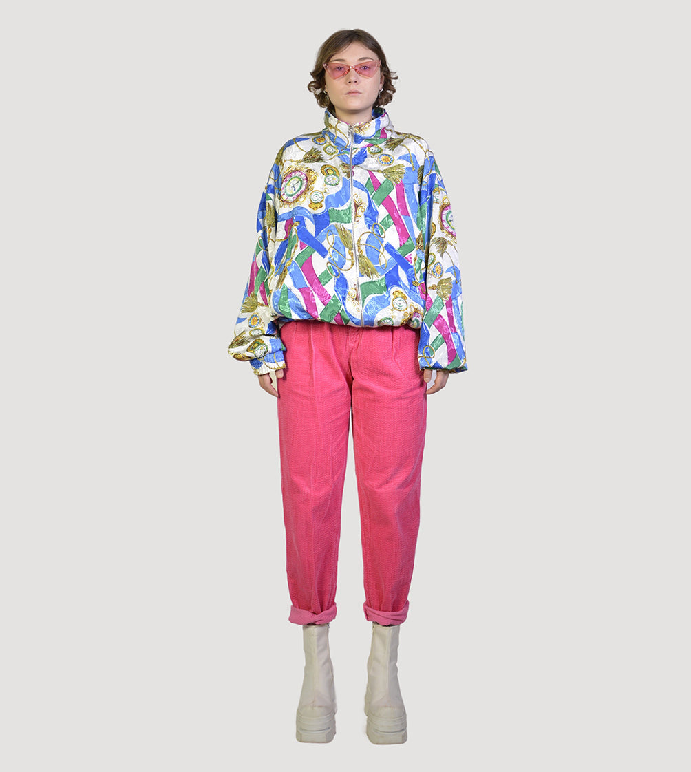 80s poly jacket - PICKNWEIGHT - VINTAGE KILO STORE