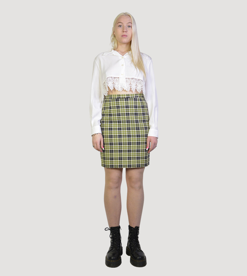 70s check skirt - PICKNWEIGHT - VINTAGE KILO STORE