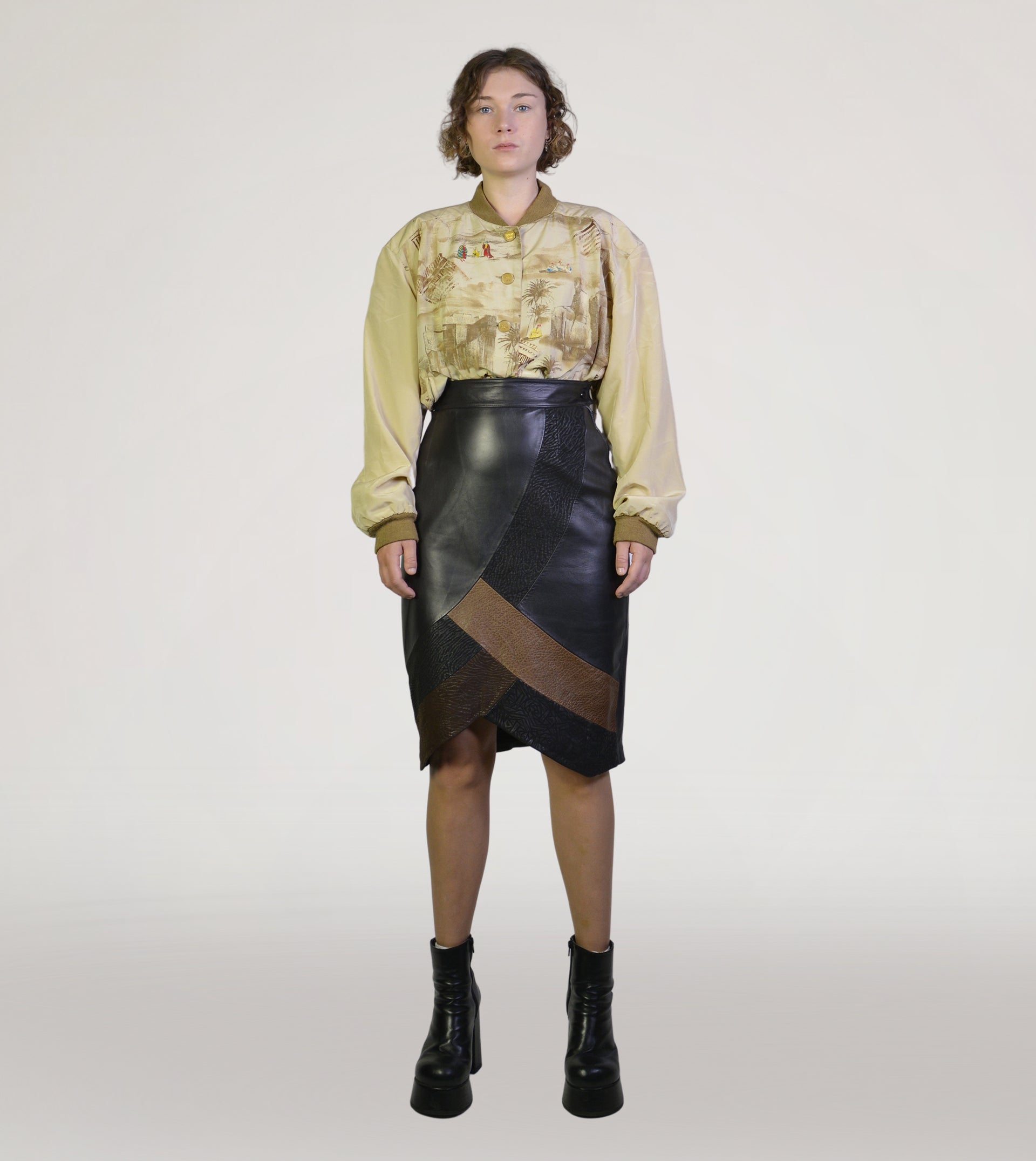 80s printed jacket - PICKNWEIGHT - VINTAGE KILO STORE
