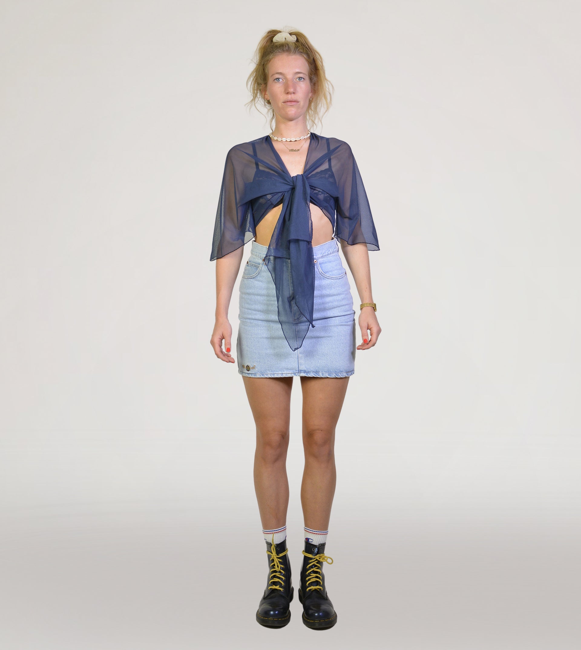 Transparent blouse - PICKNWEIGHT - VINTAGE KILO STORE
