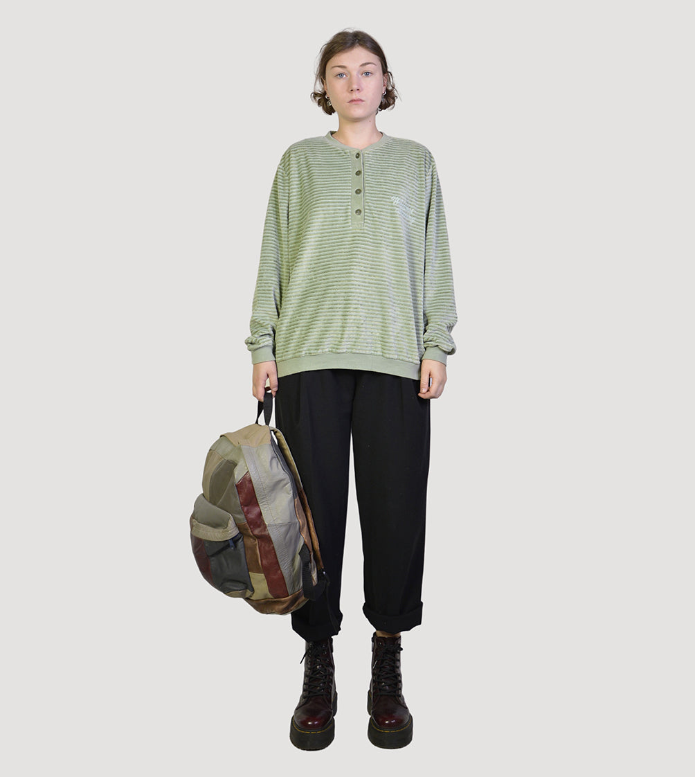 Velour sweater - PICKNWEIGHT - VINTAGE KILO STORE