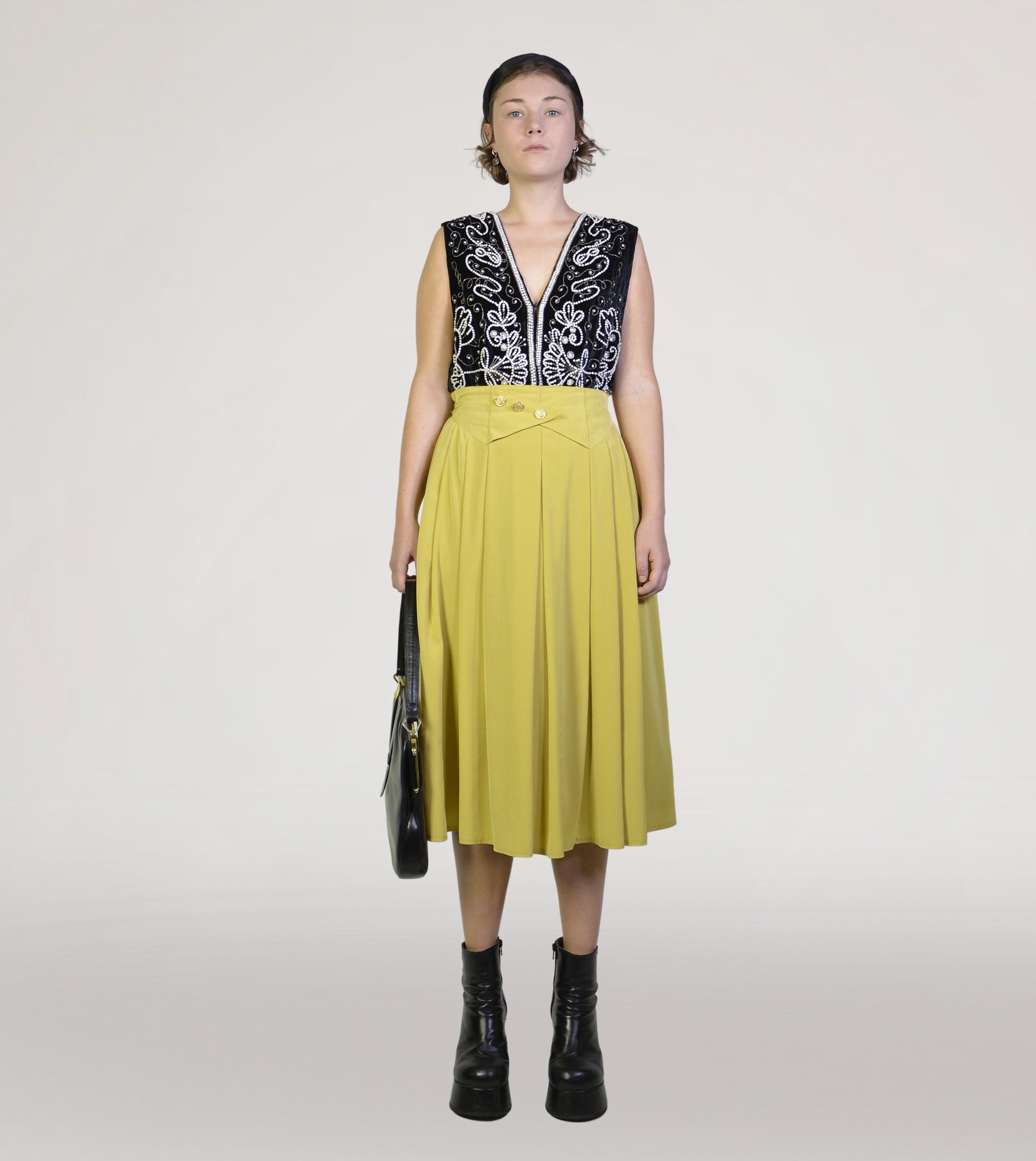 Pleated skirt - PICKNWEIGHT - VINTAGE KILO STORE