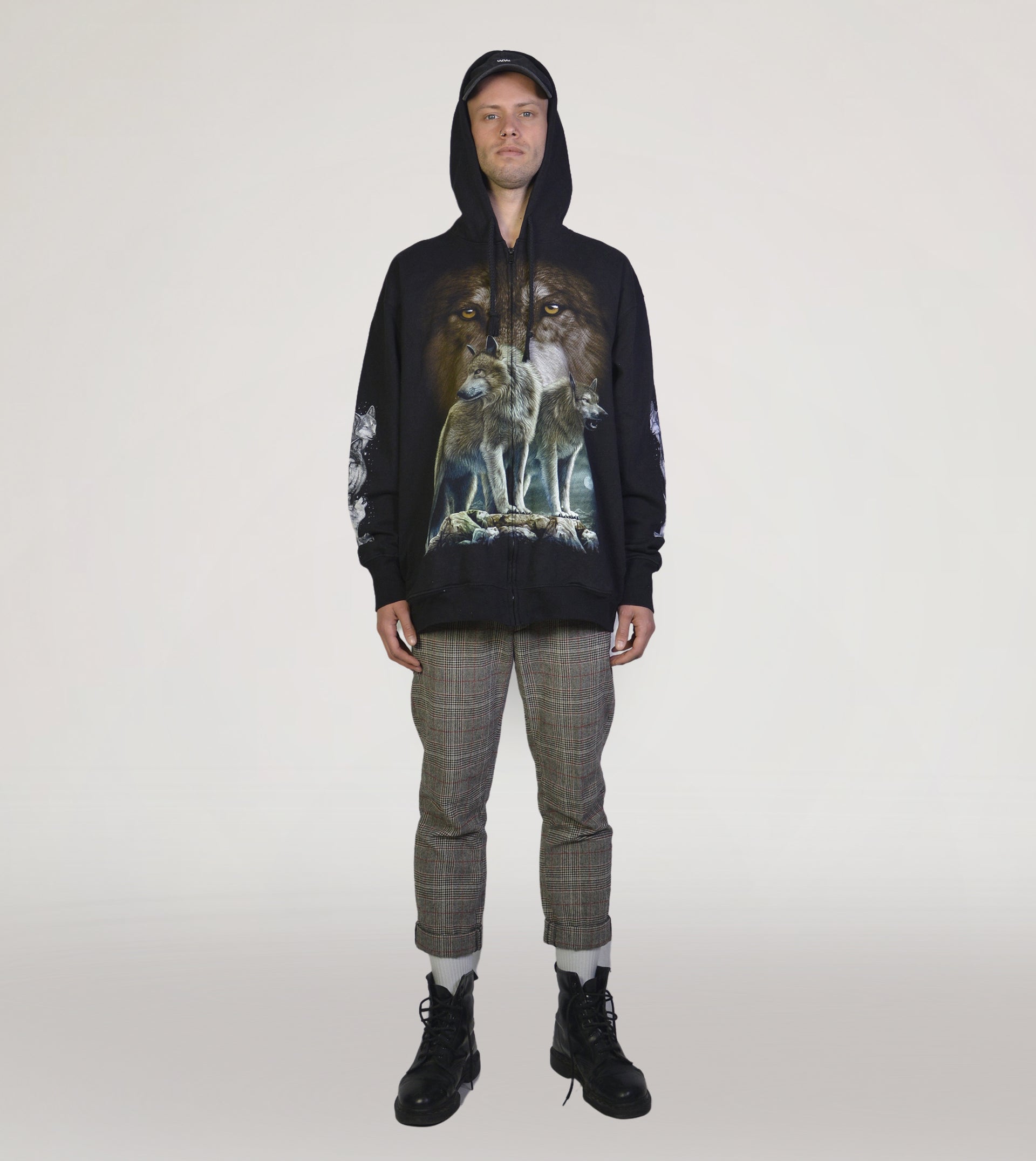 Animal Print Hoodie - PICKNWEIGHT - VINTAGE KILO STORE