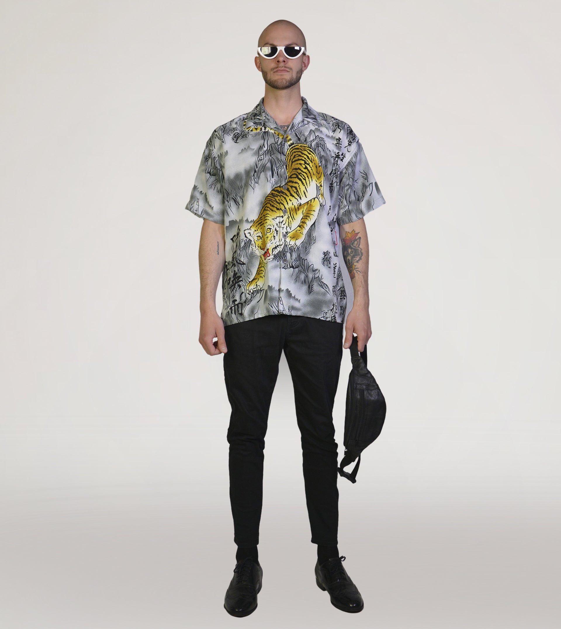 00s tiger shirt - PICKNWEIGHT - VINTAGE KILO STORE