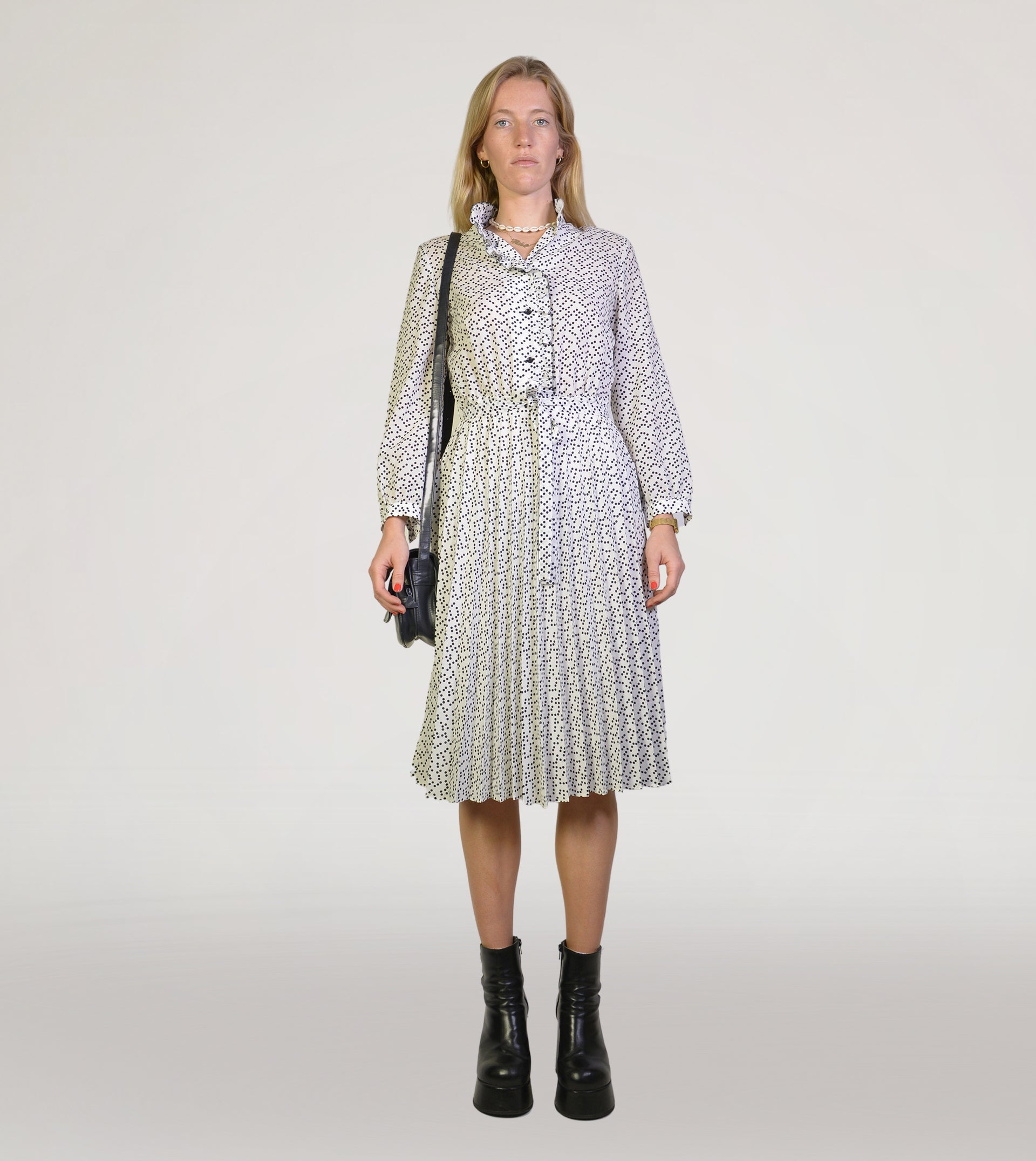 Dotted dress - PICKNWEIGHT - VINTAGE KILO STORE