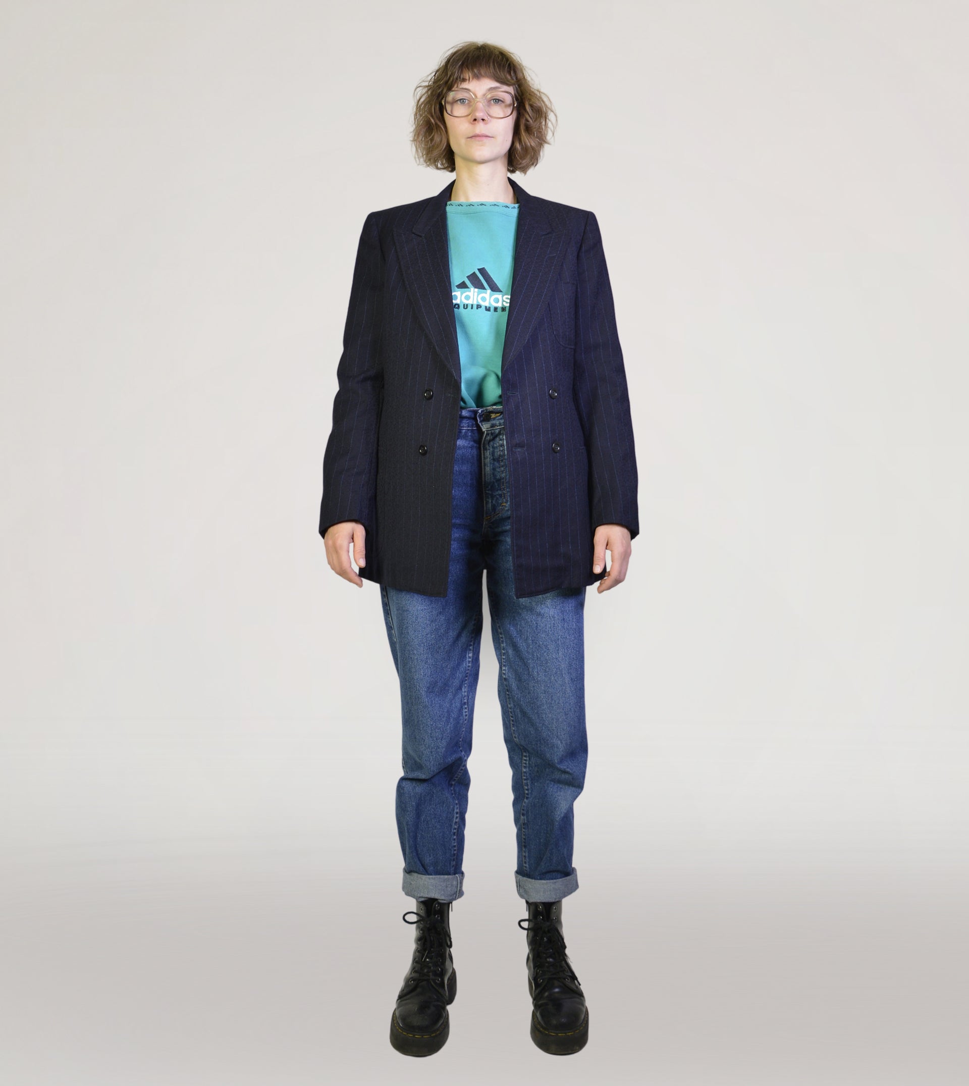 90s striped blazer - PICKNWEIGHT - VINTAGE KILO STORE