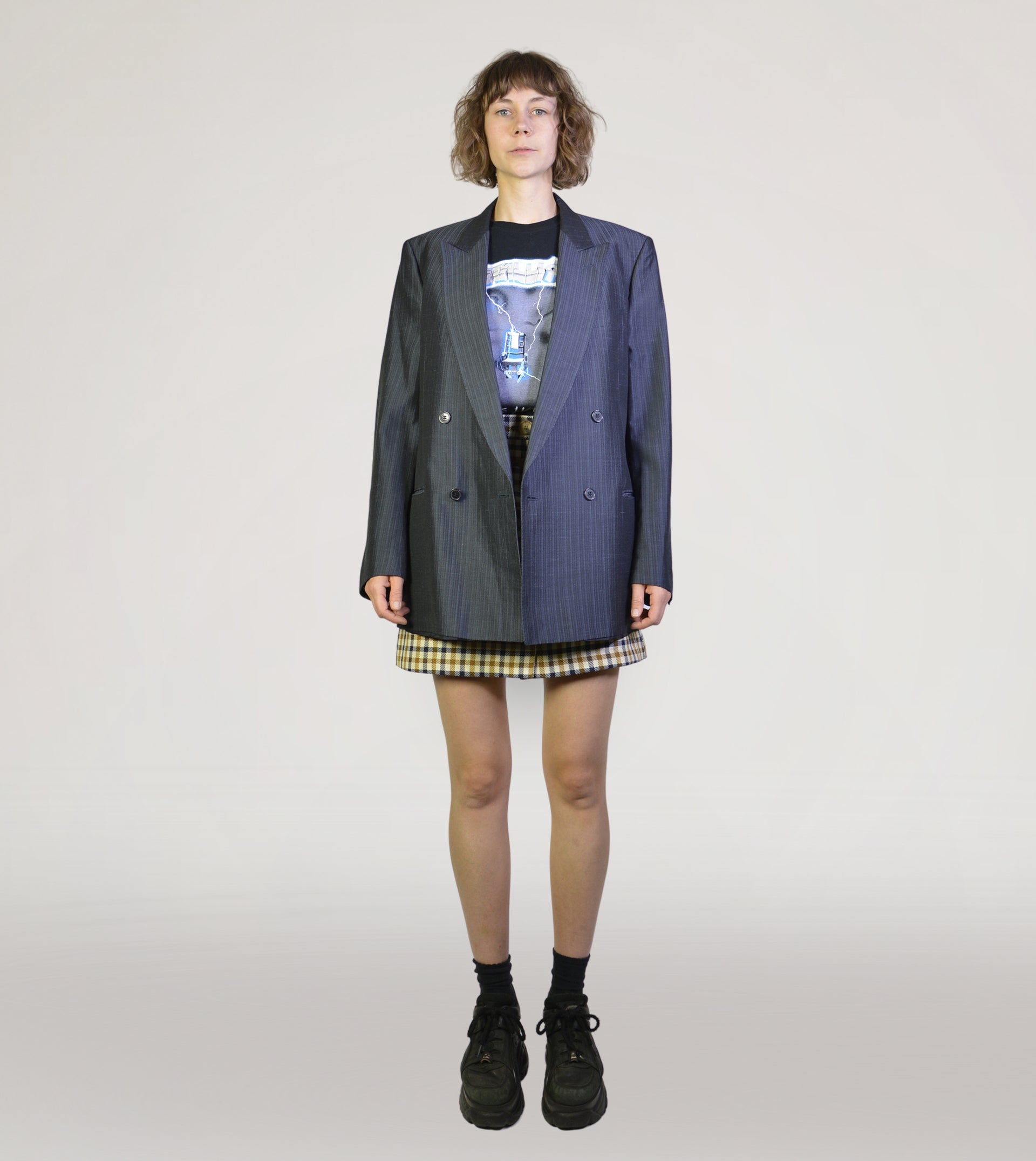 Double breasted blazer - PICKNWEIGHT - VINTAGE KILO STORE
