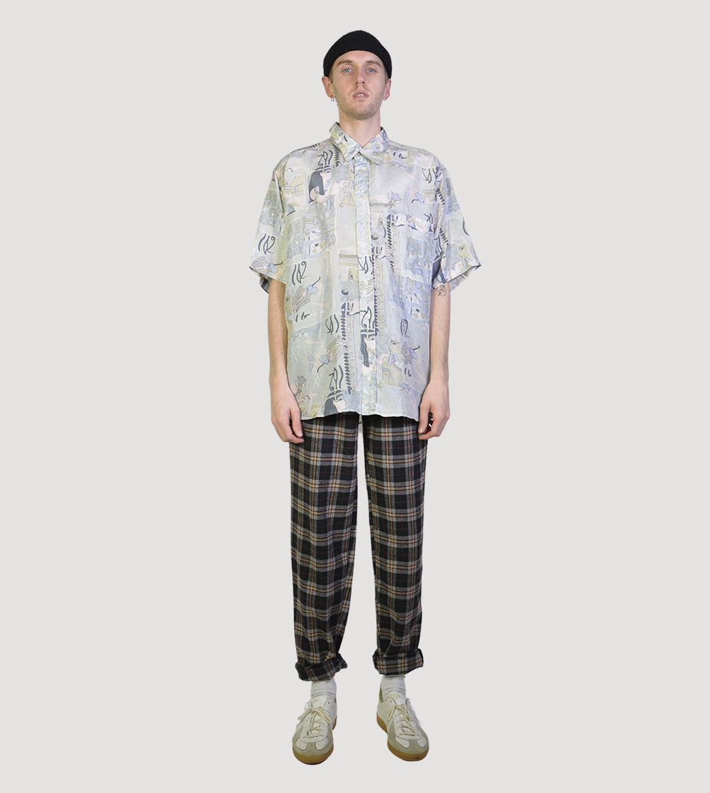 80s printed shirt - PICKNWEIGHT - VINTAGE KILO STORE