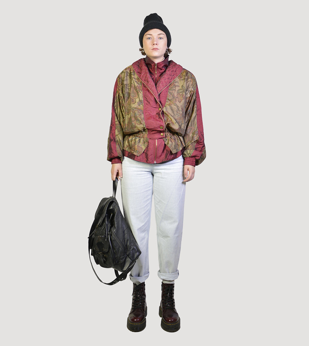 80s poly jacket - PICKNWEIGHT - VINTAGE KILO STORE