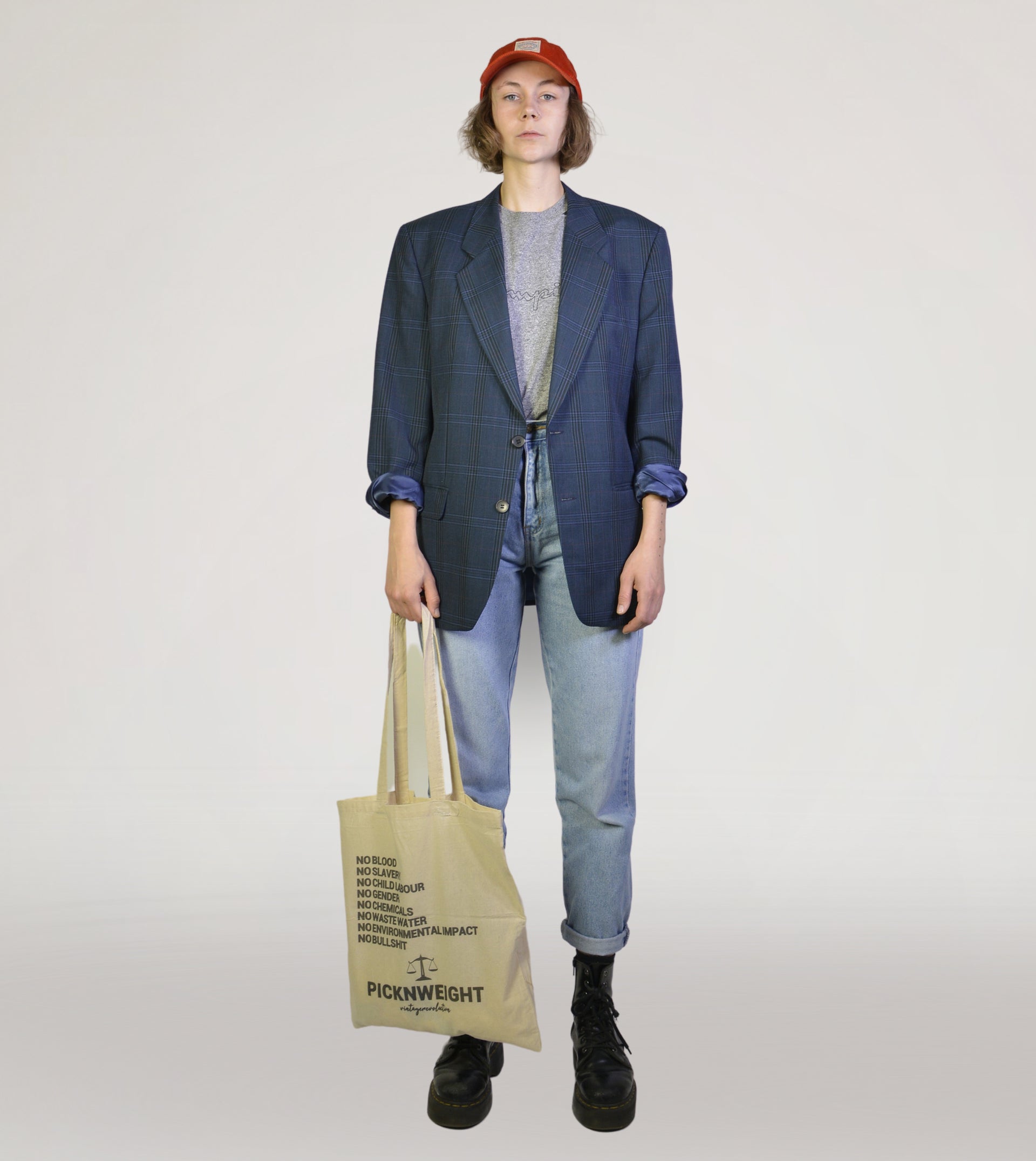 Check blazer - PICKNWEIGHT - VINTAGE KILO STORE