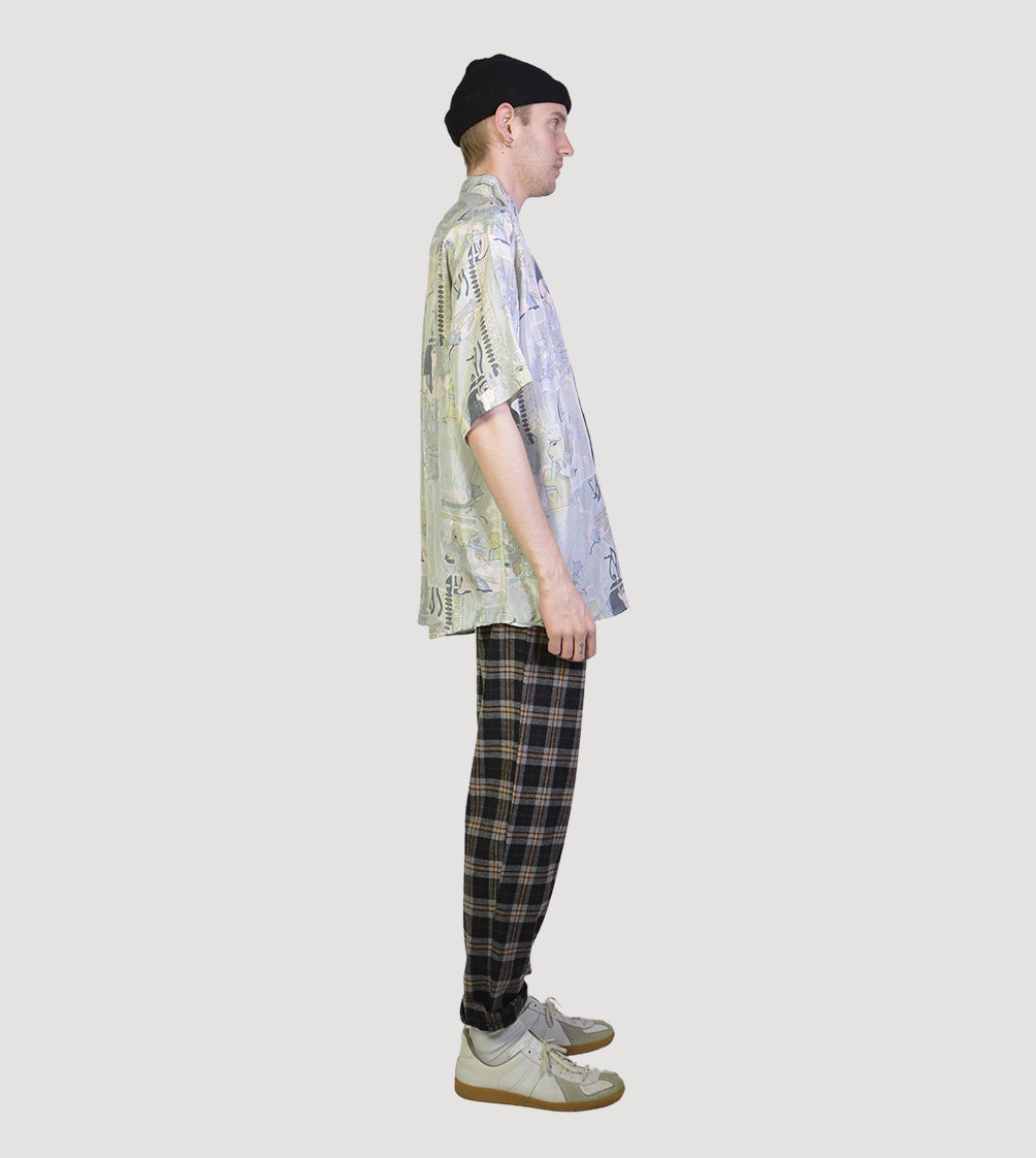80s printed shirt - PICKNWEIGHT - VINTAGE KILO STORE