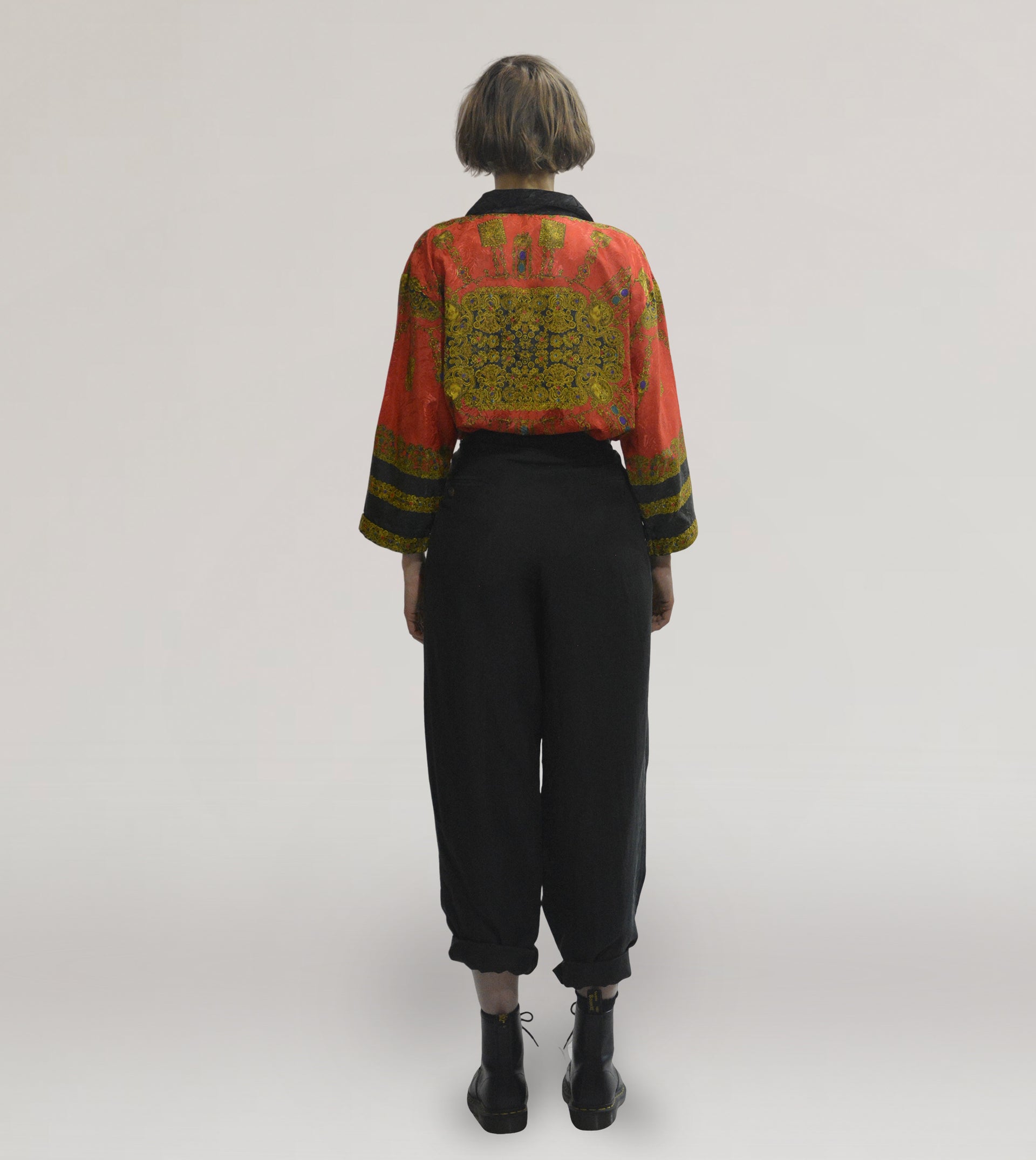 Baroque printed blouse - PICKNWEIGHT - VINTAGE KILO STORE