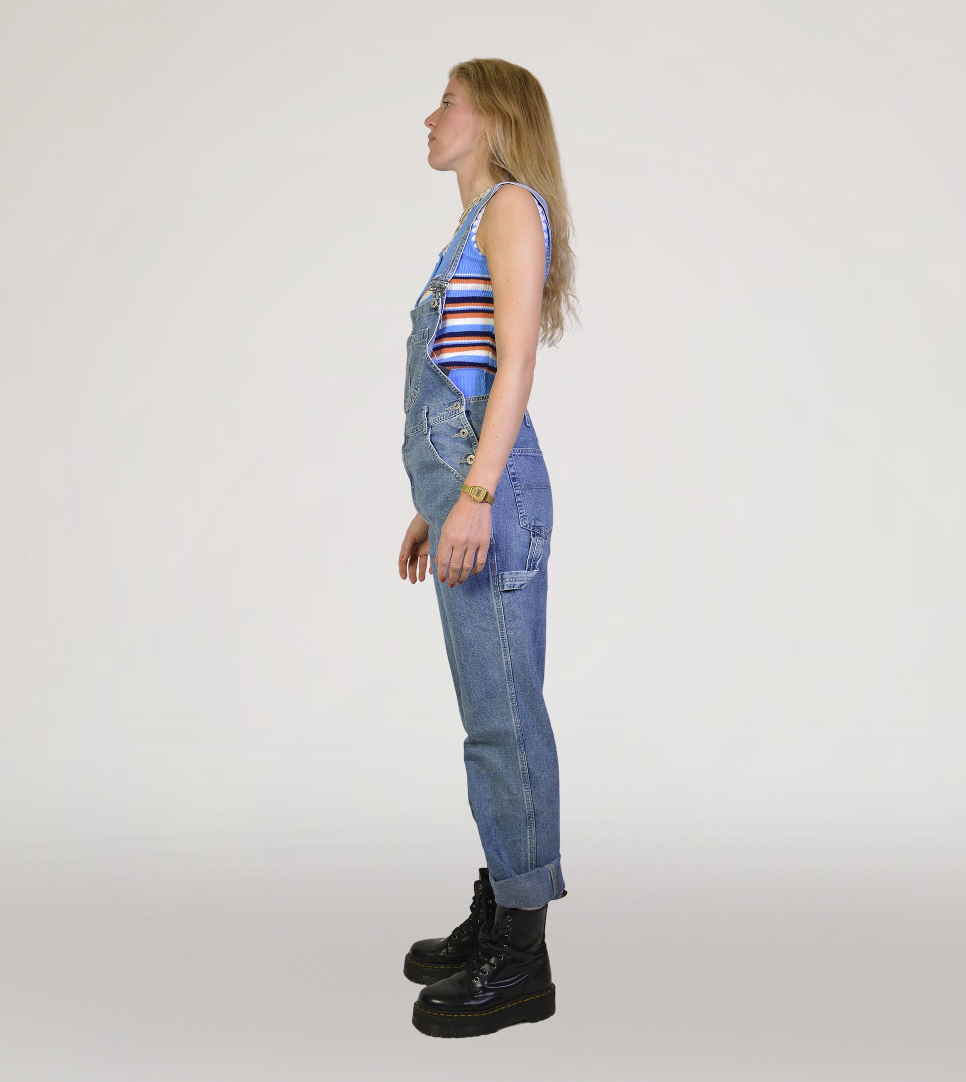 Denim Dungarees - PICKNWEIGHT - VINTAGE KILO STORE