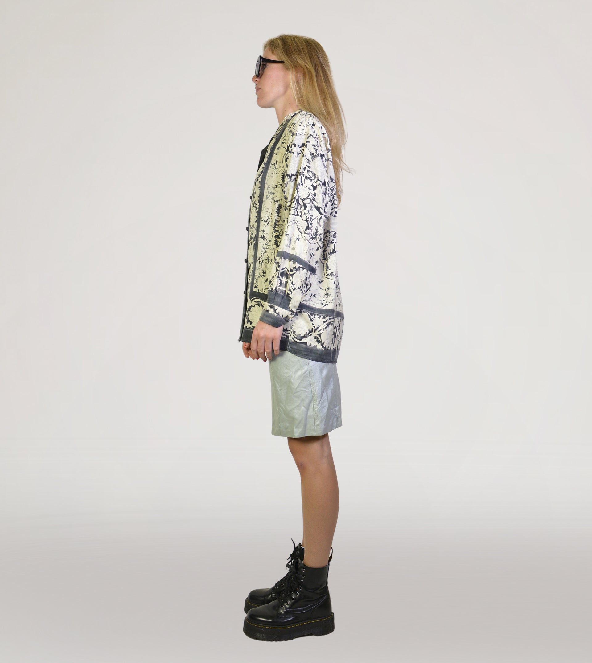 Baroque silk blouse - PICKNWEIGHT - VINTAGE KILO STORE
