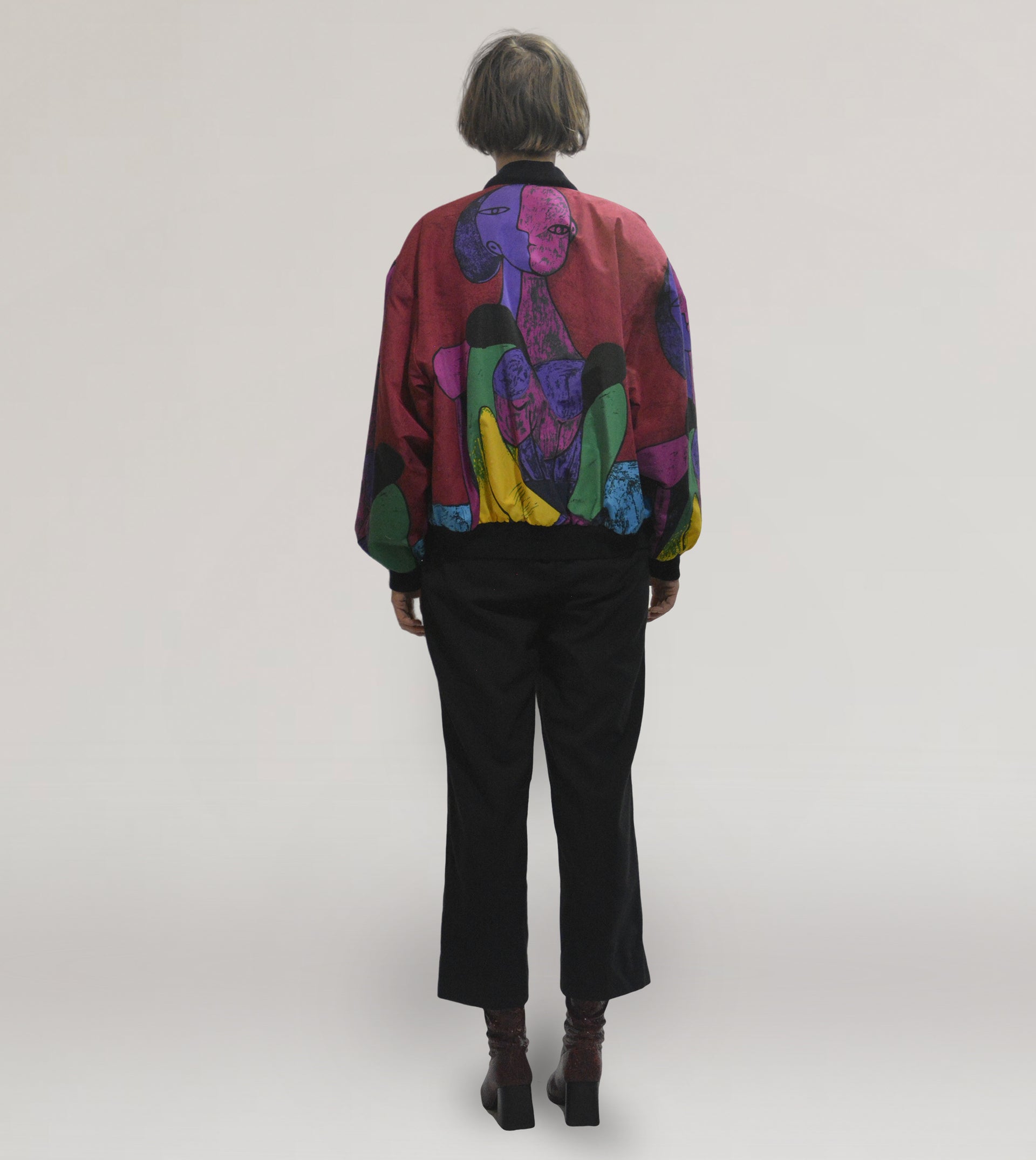 80s printed jacket - PICKNWEIGHT - VINTAGE KILO STORE