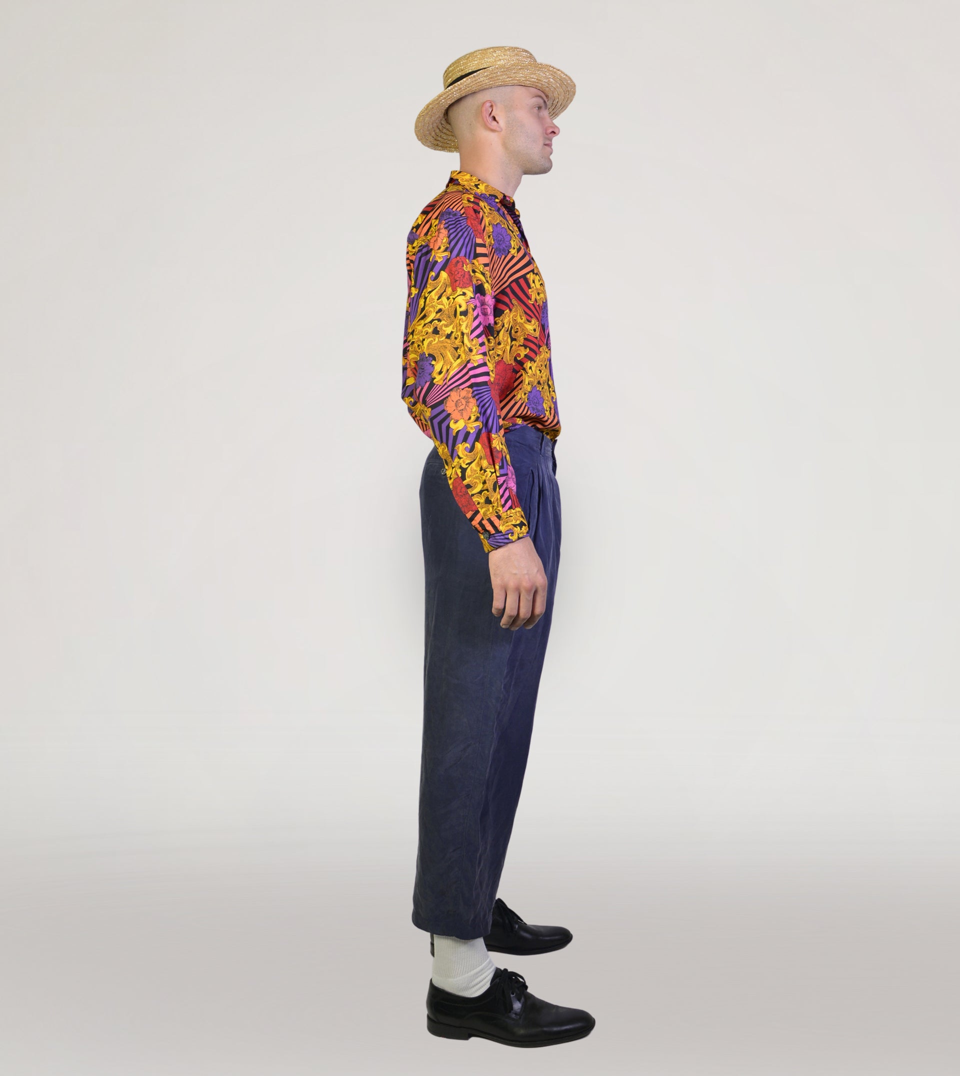 Baroque printed shirt - PICKNWEIGHT - VINTAGE KILO STORE