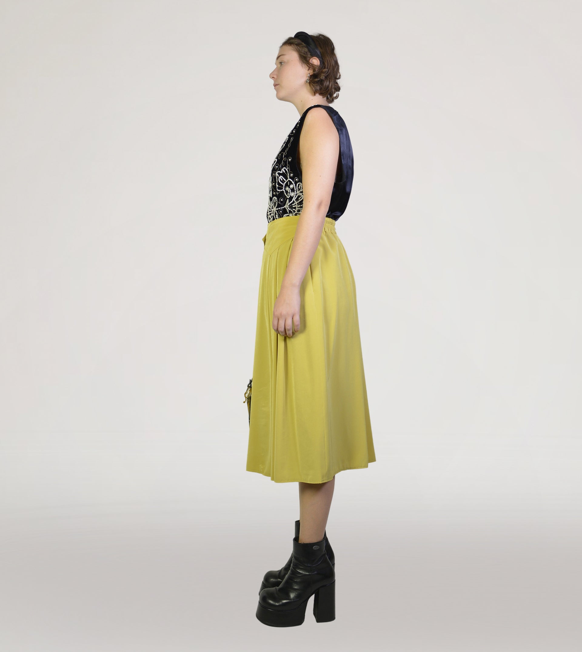 Pleated skirt - PICKNWEIGHT - VINTAGE KILO STORE