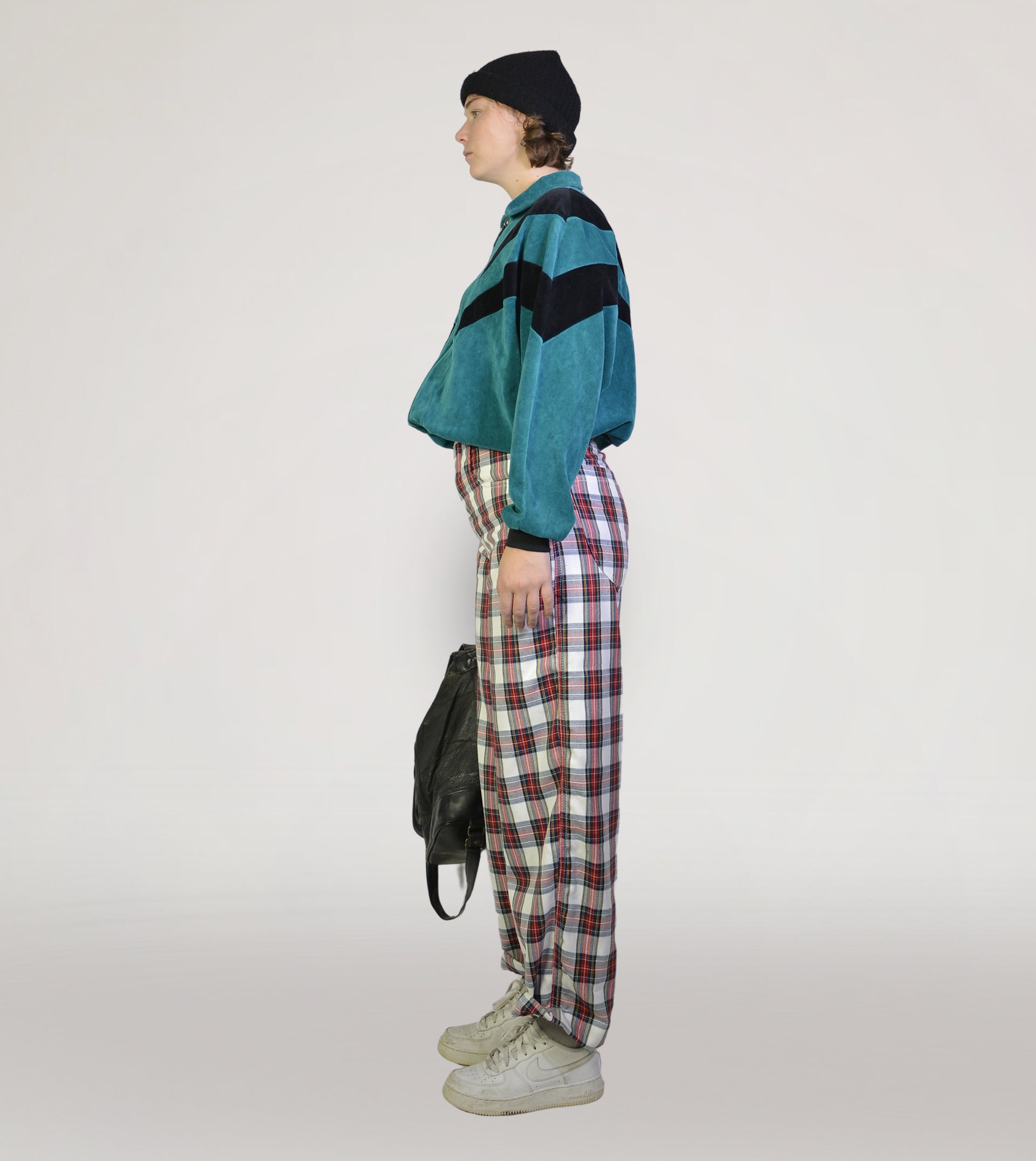 Velour sweater - PICKNWEIGHT - VINTAGE KILO STORE