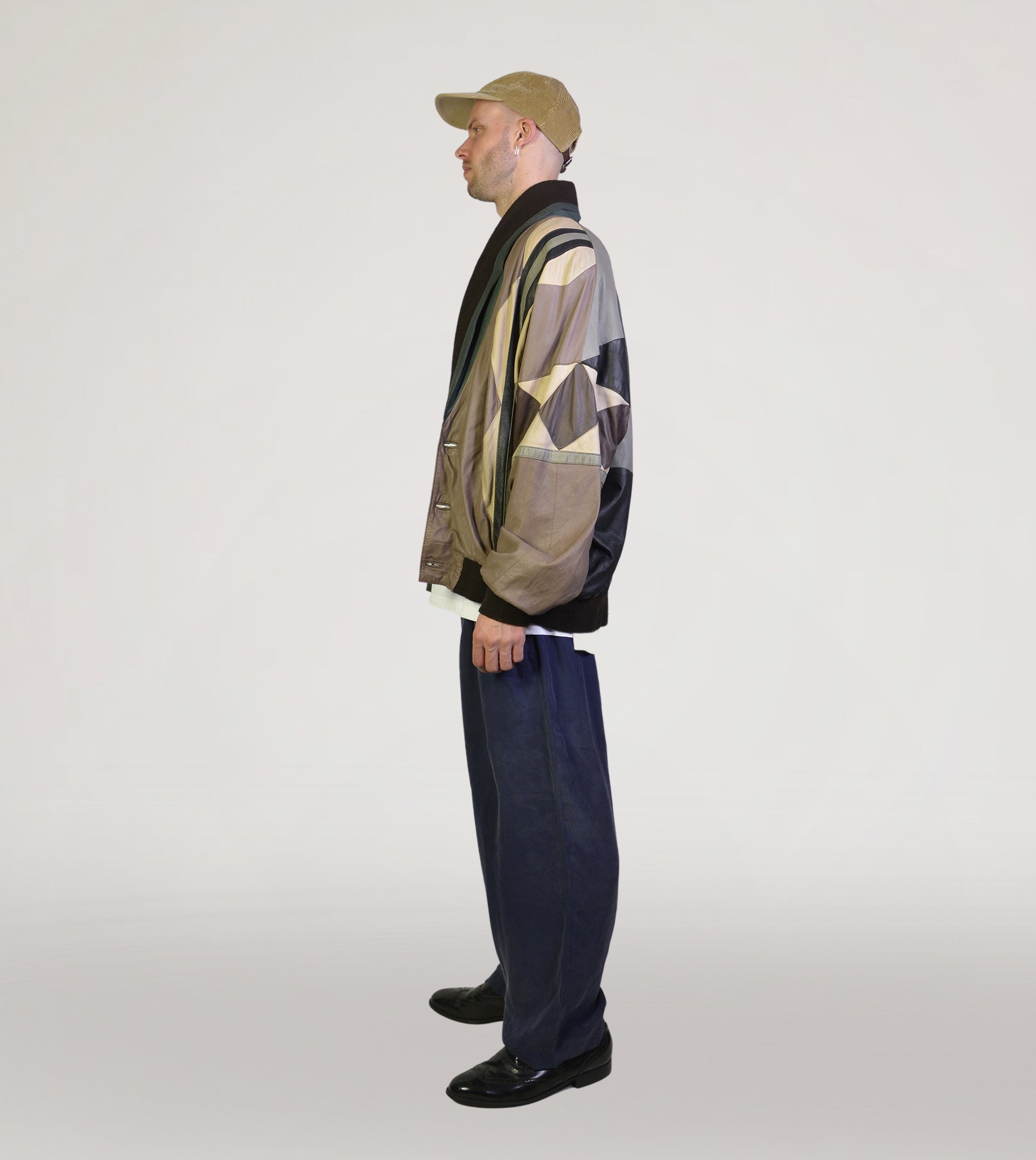 80s leather jacket - PICKNWEIGHT - VINTAGE KILO STORE