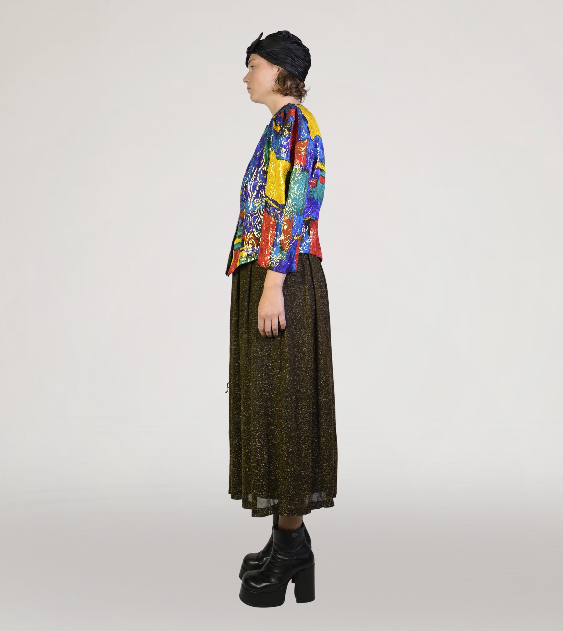 80s lurex blouse - PICKNWEIGHT - VINTAGE KILO STORE