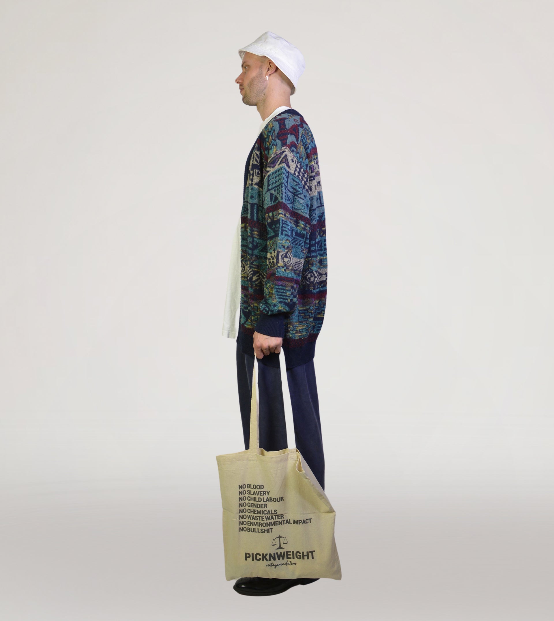 80s cardigan - PICKNWEIGHT - VINTAGE KILO STORE