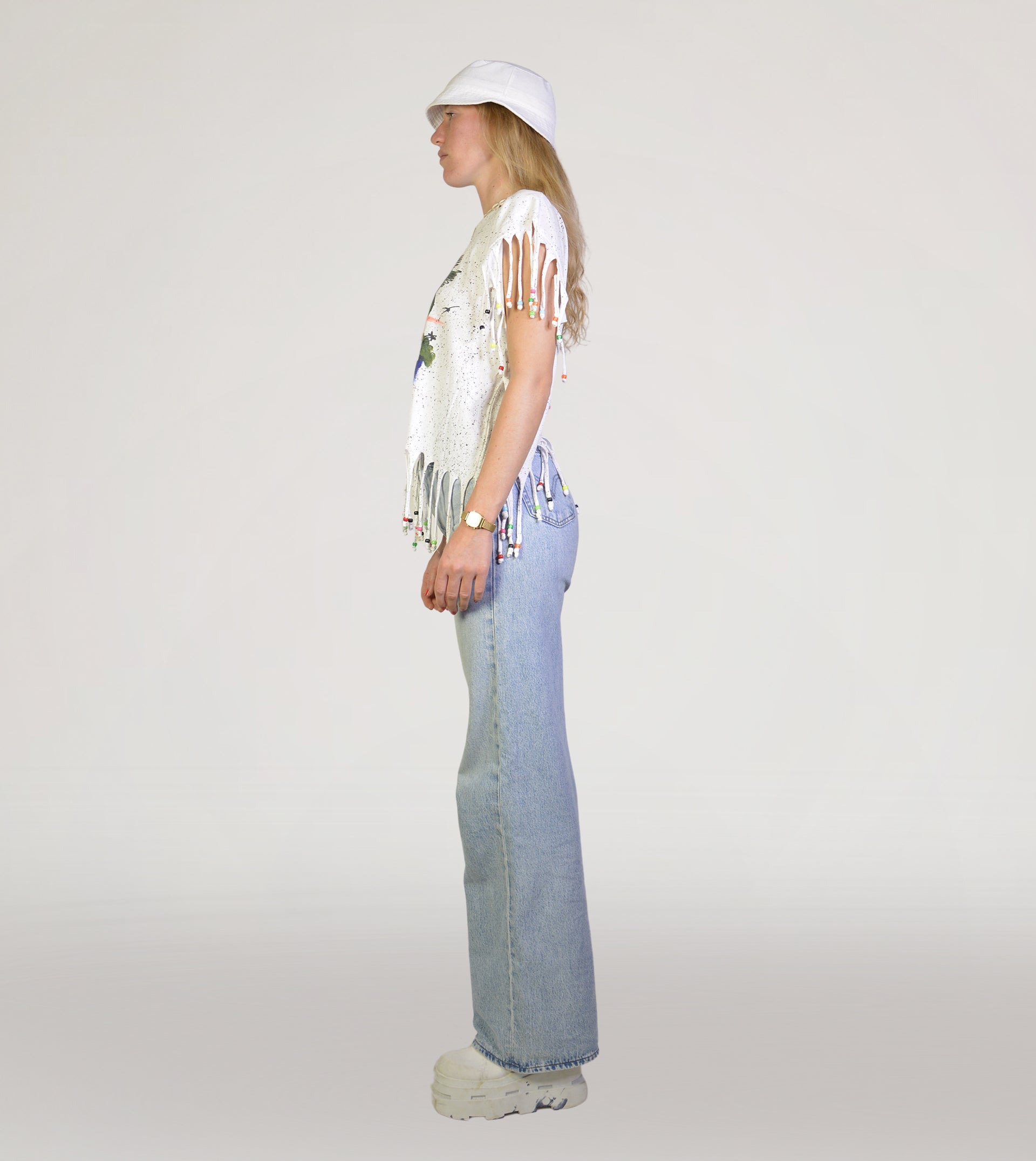 Fringe tee - PICKNWEIGHT - VINTAGE KILO STORE