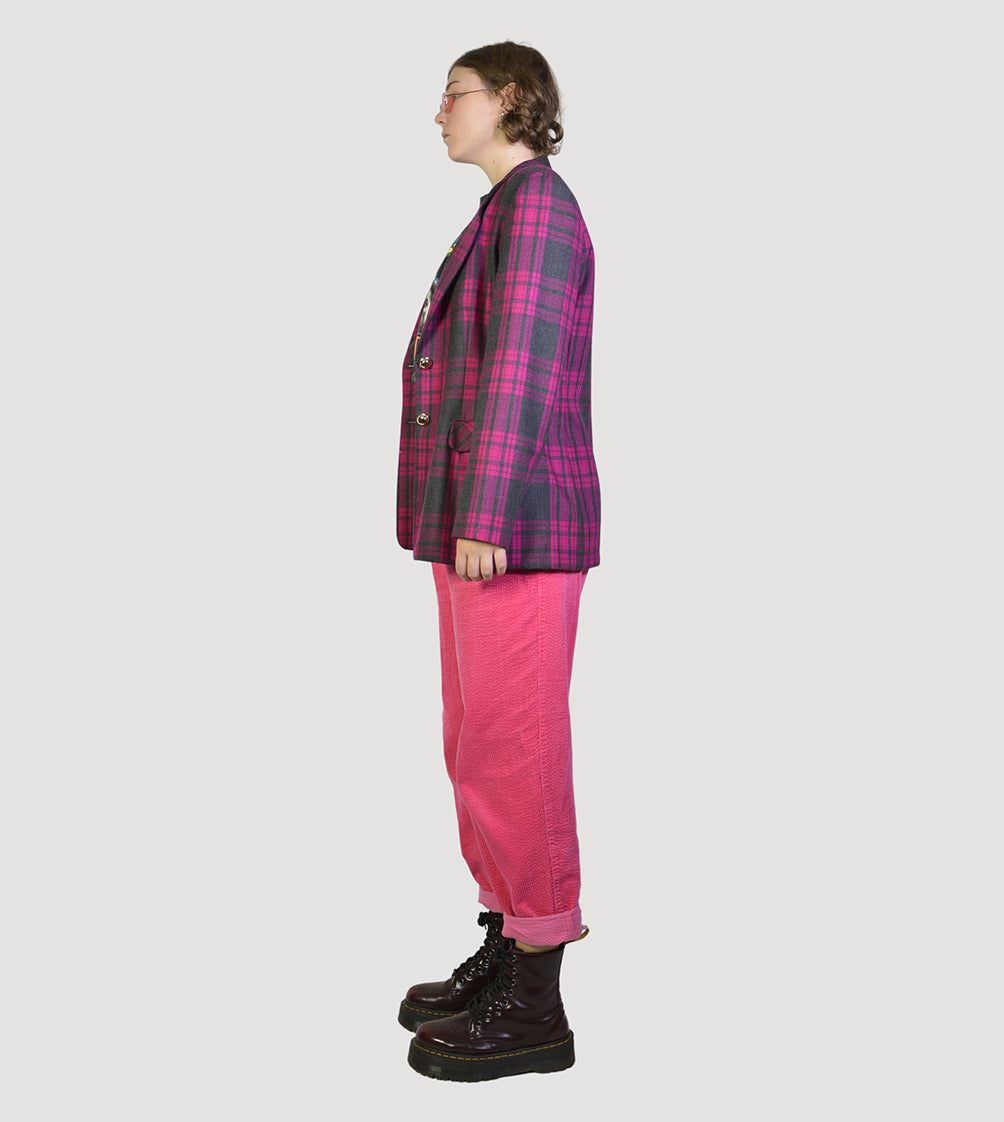 90s tweed blazer - PICKNWEIGHT - VINTAGE KILO STORE