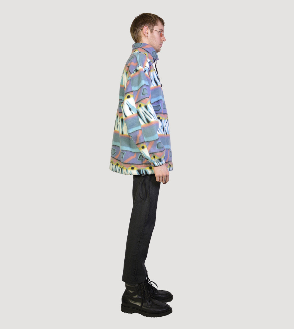 80s fleece sweater - PICKNWEIGHT - VINTAGE KILO STORE