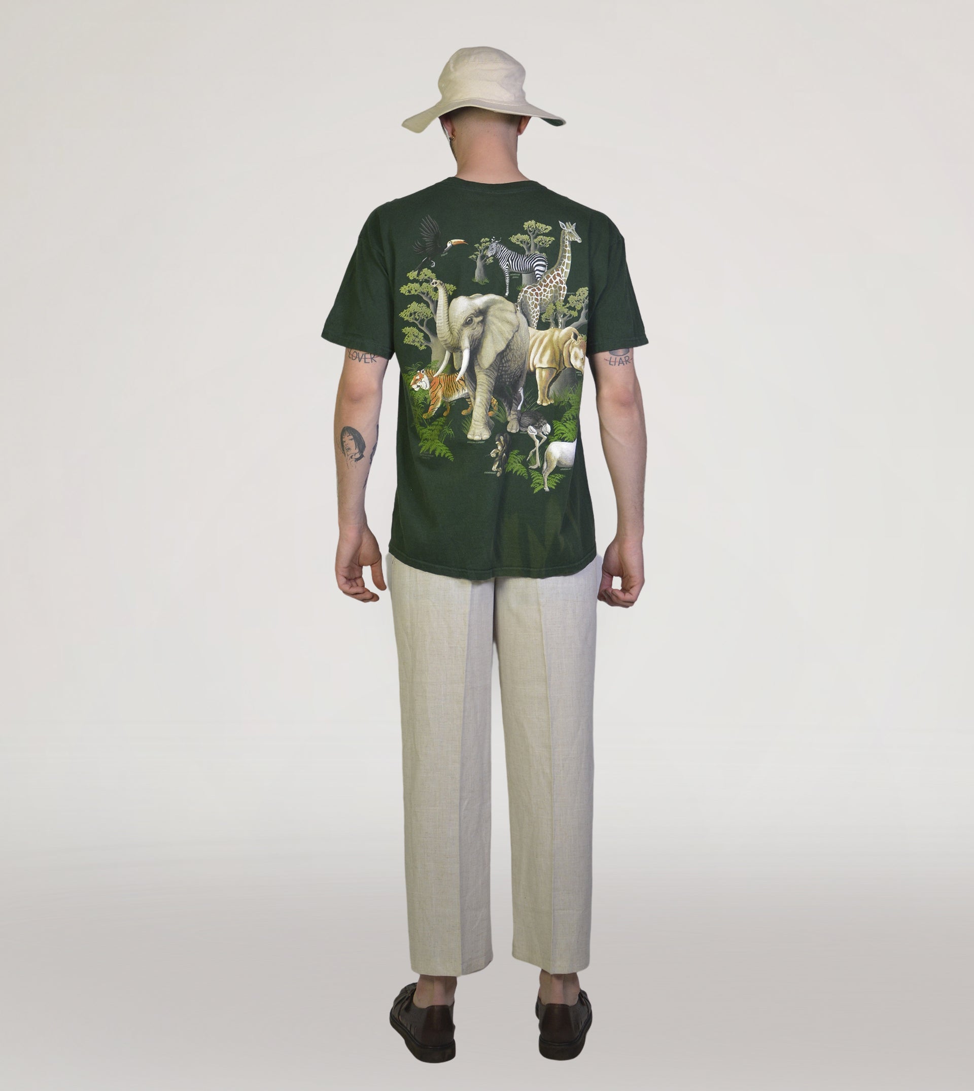 Animal print tee - PICKNWEIGHT - VINTAGE KILO STORE
