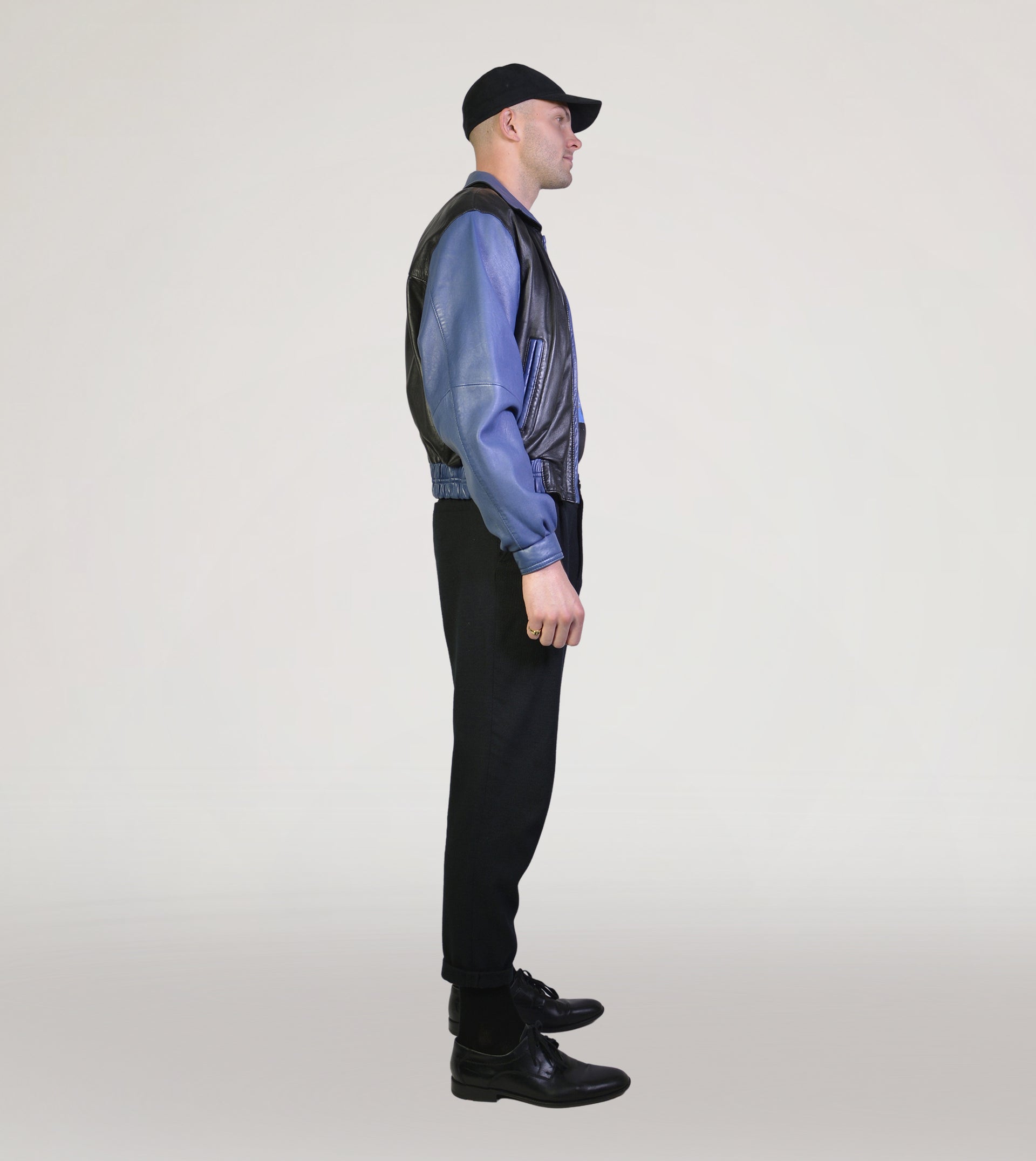 80s leather jacket - PICKNWEIGHT - VINTAGE KILO STORE