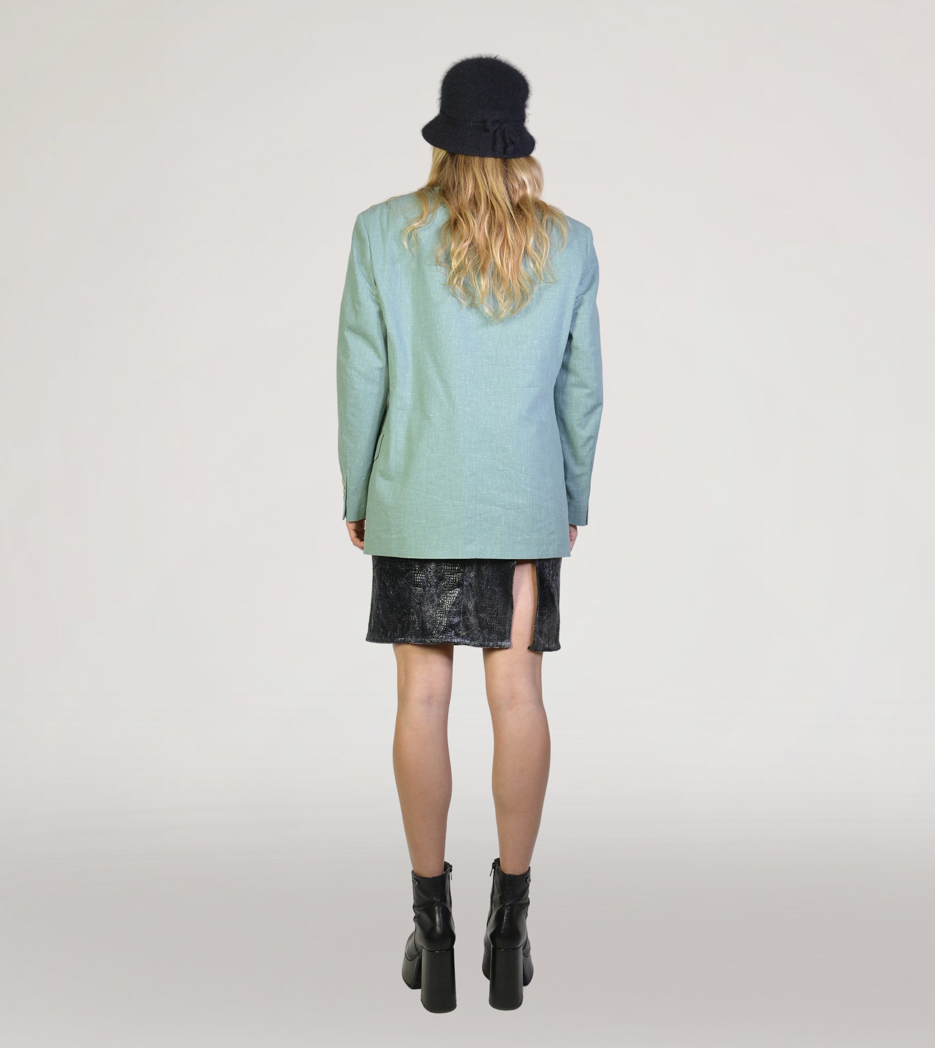 Turqoise blazer - PICKNWEIGHT - VINTAGE KILO STORE