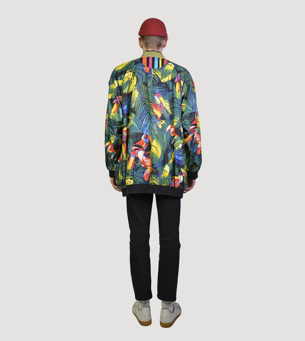 80s printed jungle jacket - PICKNWEIGHT - VINTAGE KILO STORE
