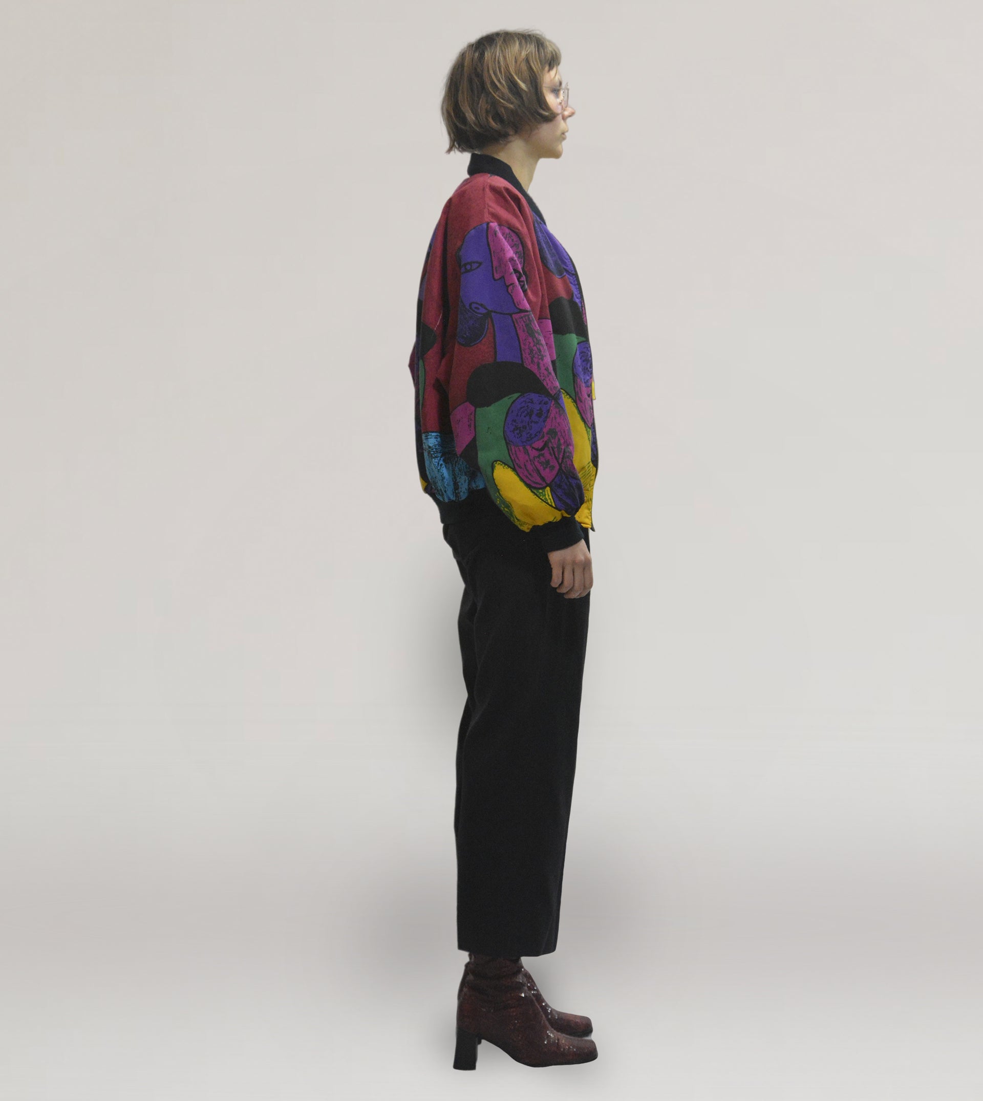 80s printed jacket - PICKNWEIGHT - VINTAGE KILO STORE