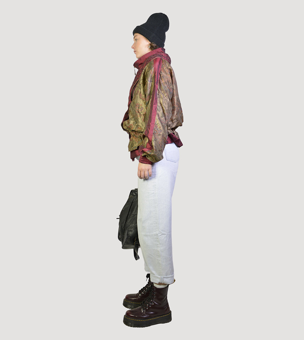 80s poly jacket - PICKNWEIGHT - VINTAGE KILO STORE