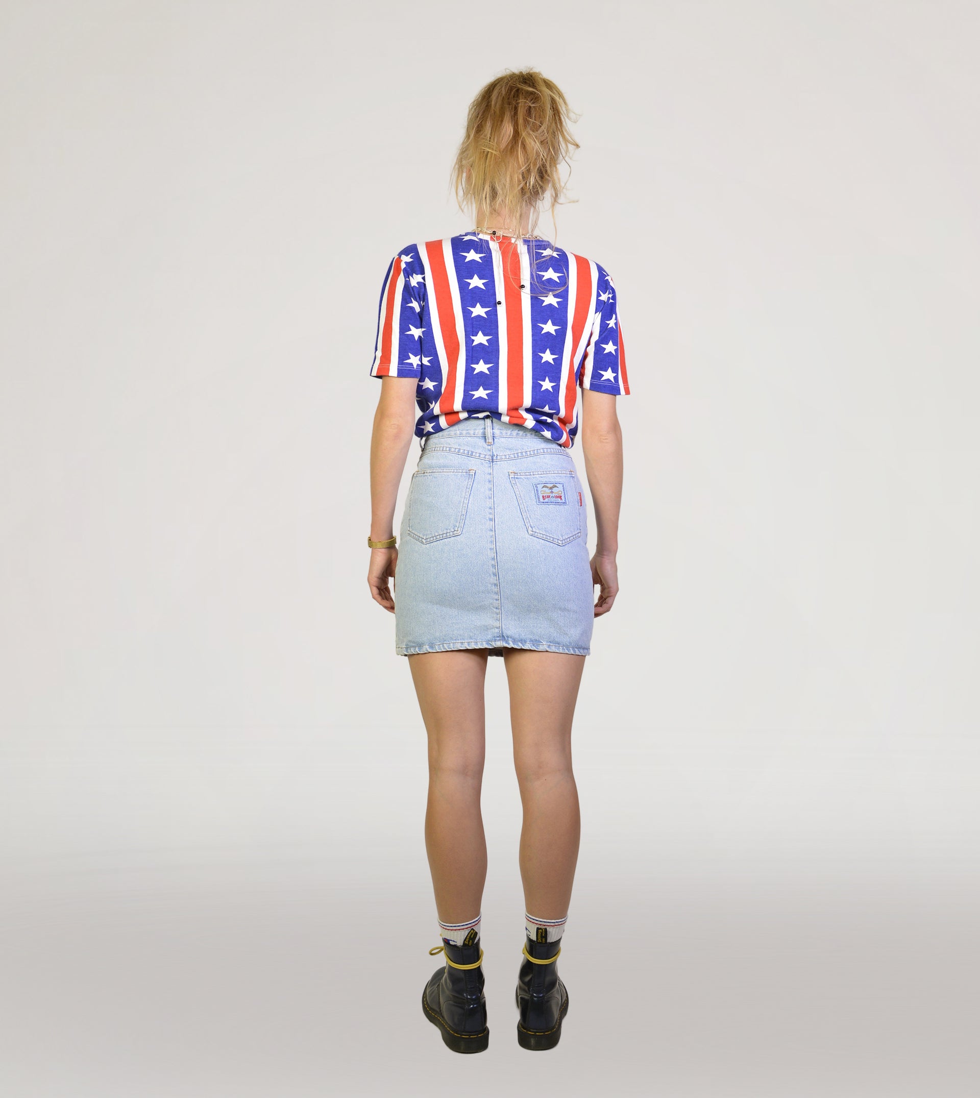 US print tee - PICKNWEIGHT - VINTAGE KILO STORE