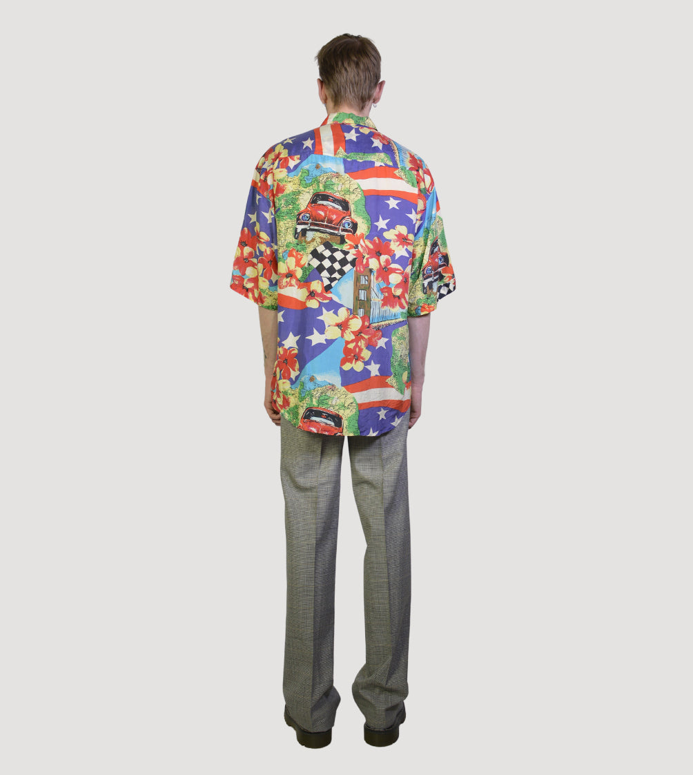 Printed silk shirt - PICKNWEIGHT - VINTAGE KILO STORE