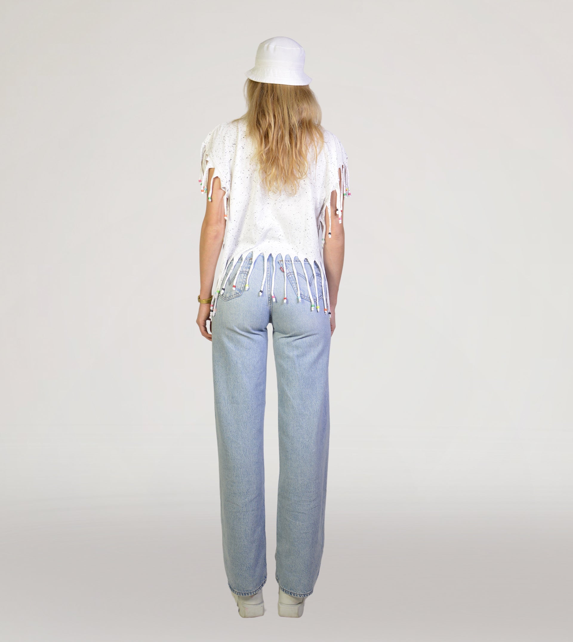 Fringe tee - PICKNWEIGHT - VINTAGE KILO STORE
