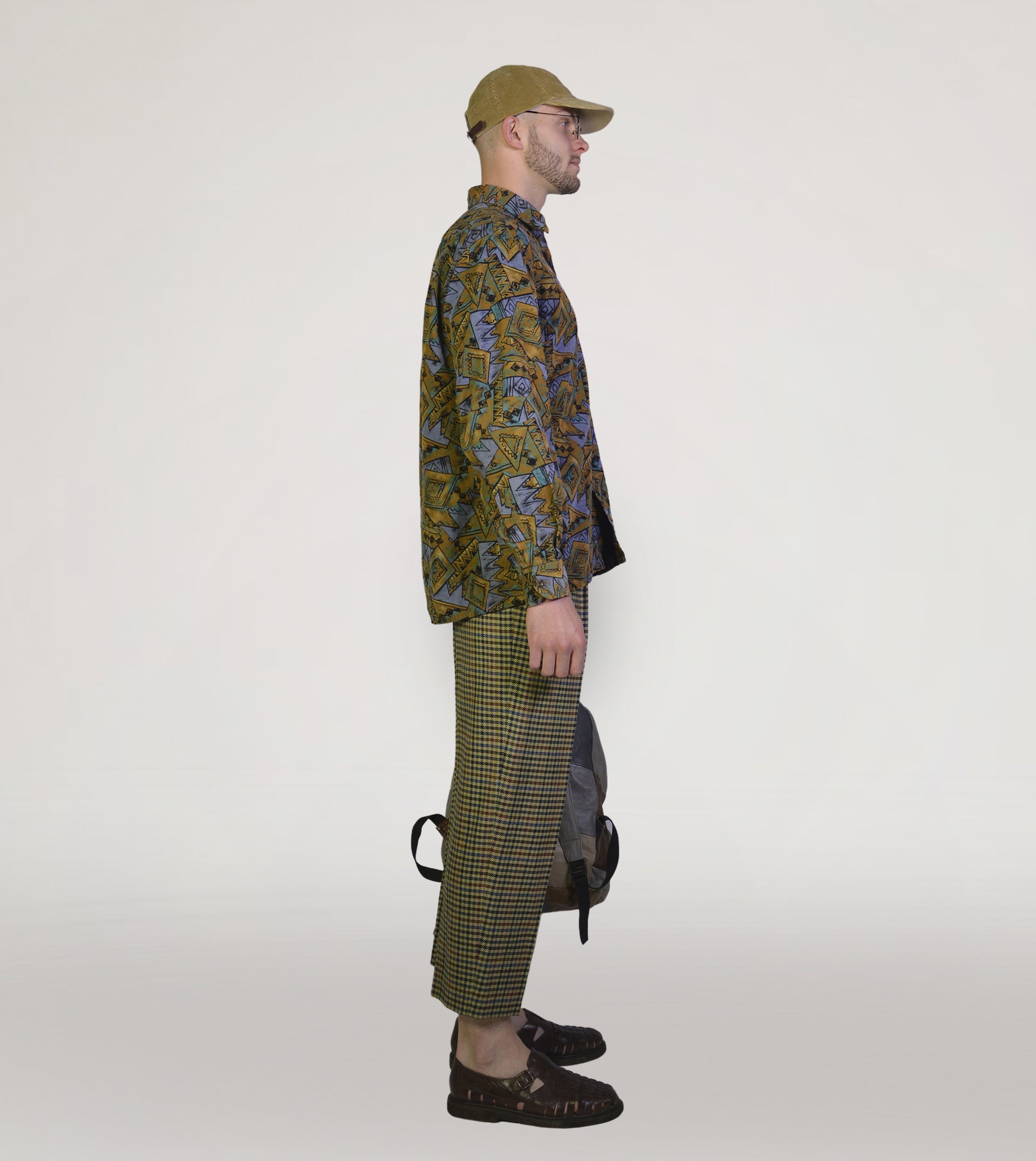 80s printed shirt - PICKNWEIGHT - VINTAGE KILO STORE