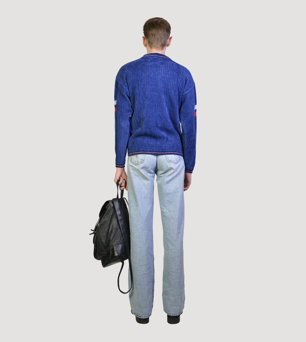 Velour sweater - PICKNWEIGHT - VINTAGE KILO STORE