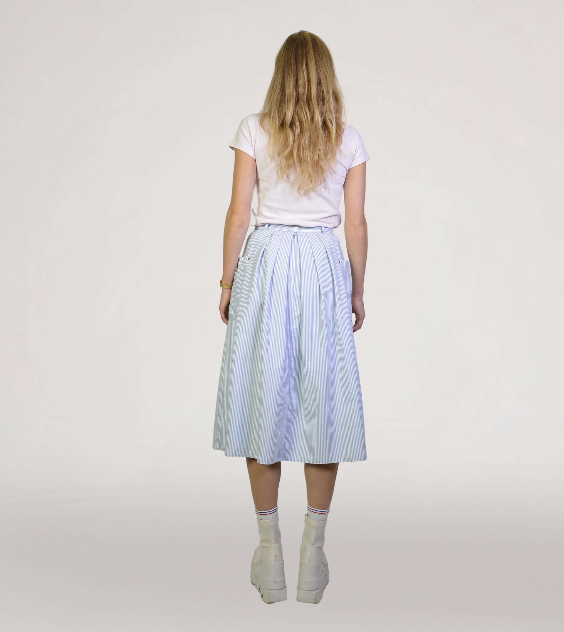 Striped skirt - PICKNWEIGHT - VINTAGE KILO STORE