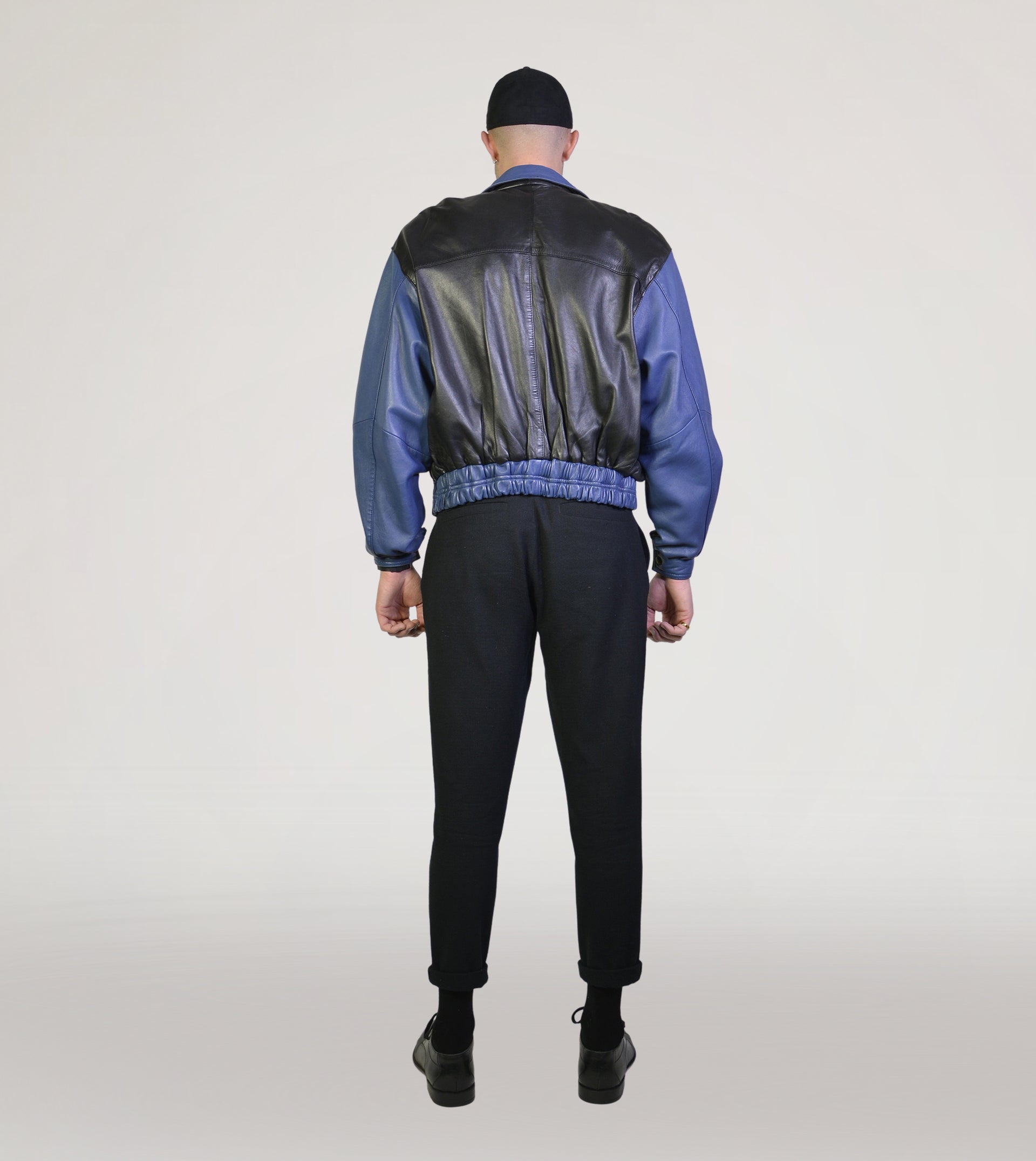 80s leather jacket - PICKNWEIGHT - VINTAGE KILO STORE