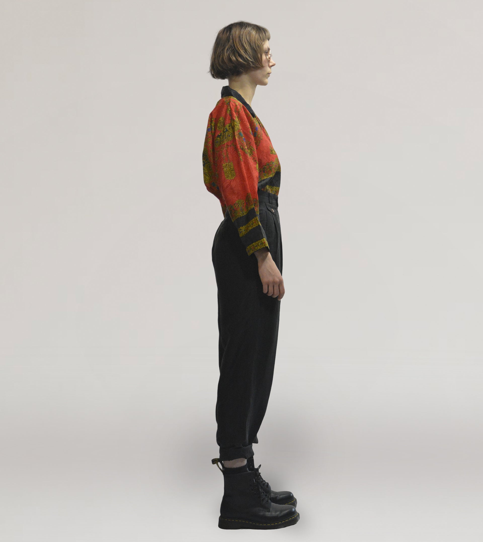 Baroque printed blouse - PICKNWEIGHT - VINTAGE KILO STORE