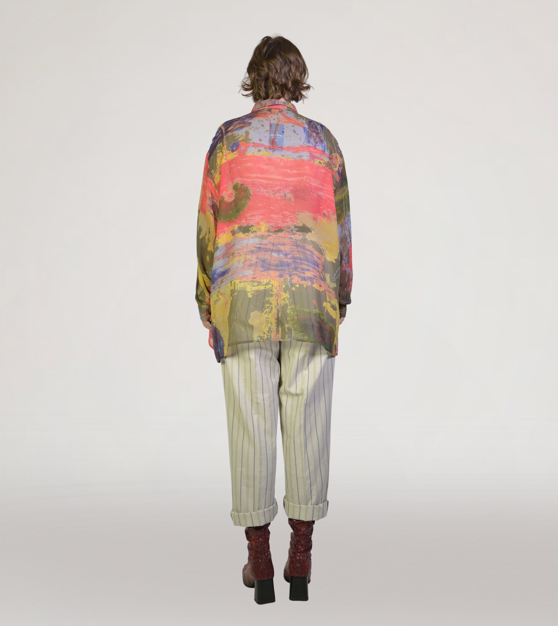 80s silk blouse - PICKNWEIGHT - VINTAGE KILO STORE