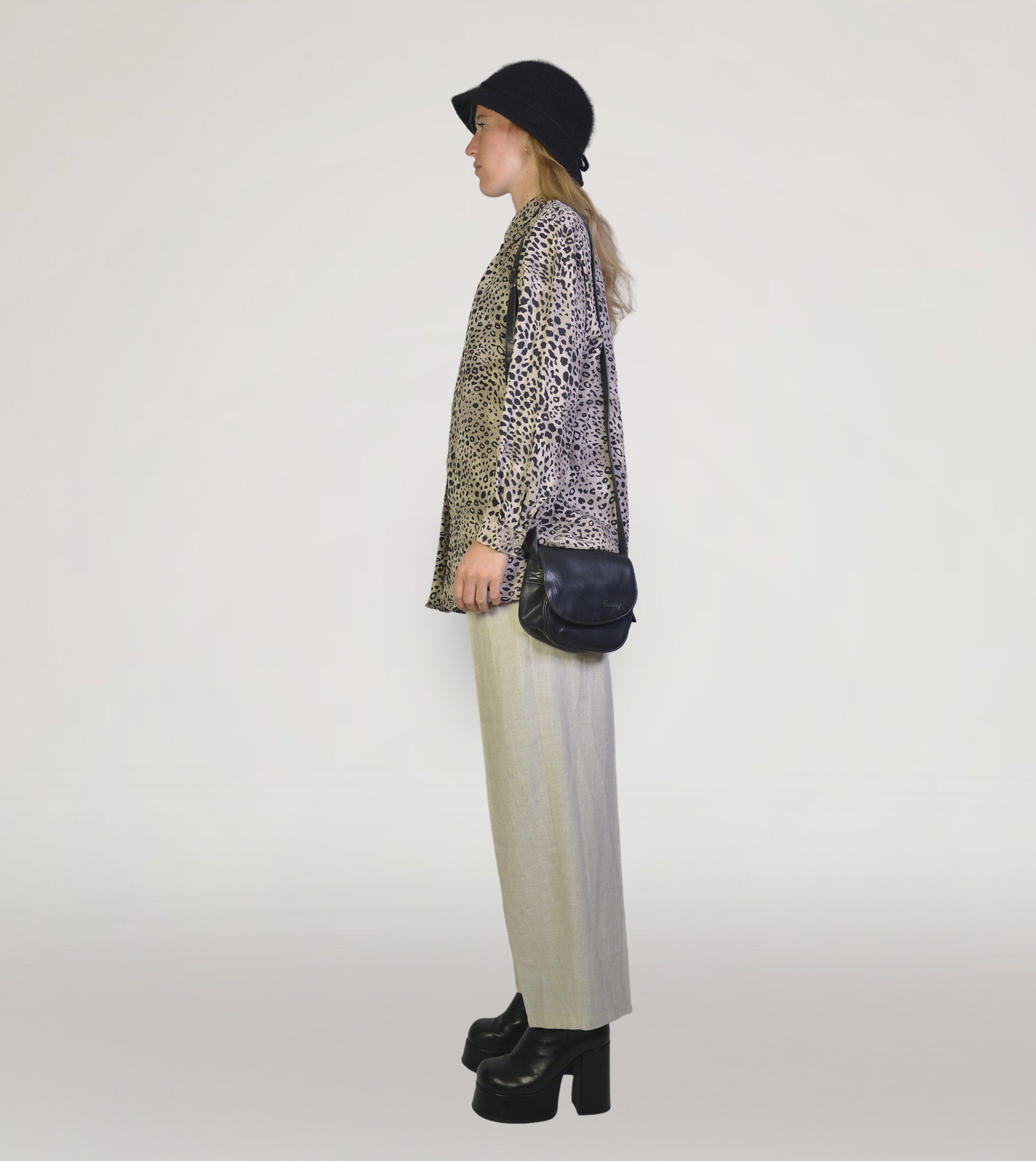 Silk animal print blouse - PICKNWEIGHT - VINTAGE KILO STORE