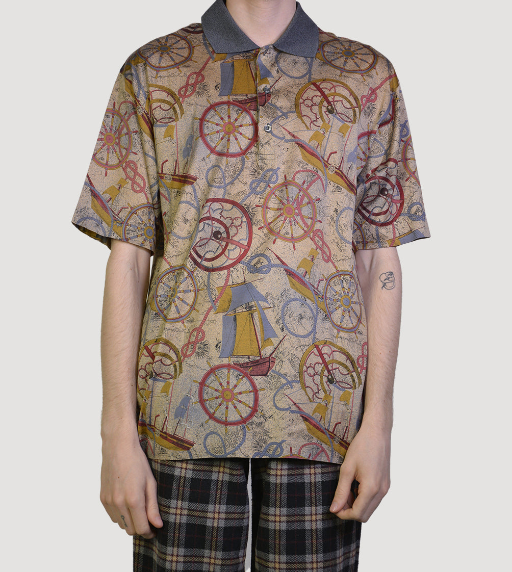 Baroque polo - PICKNWEIGHT - VINTAGE KILO STORE