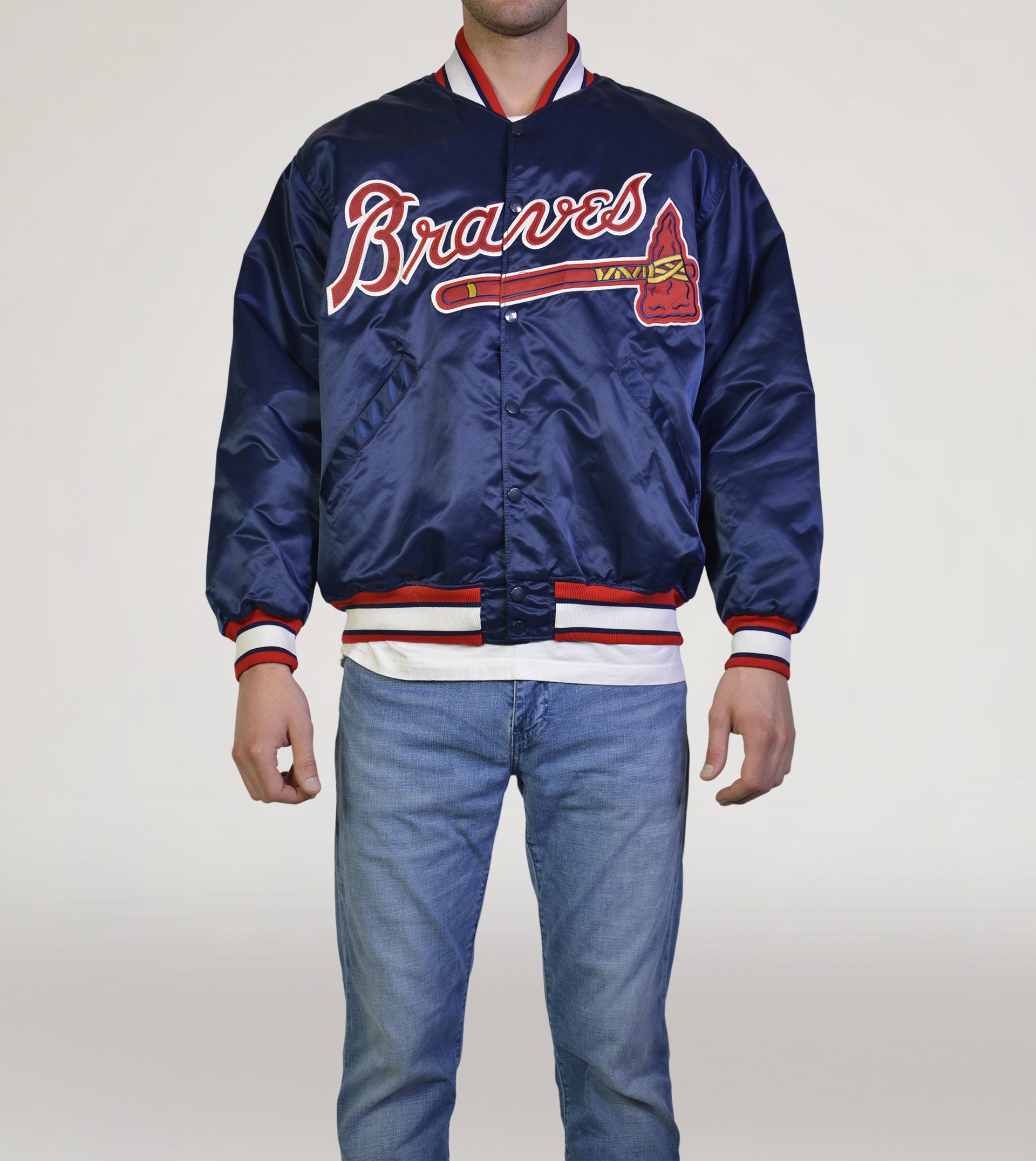 NFL Braves jacket - PICKNWEIGHT - VINTAGE KILO STORE